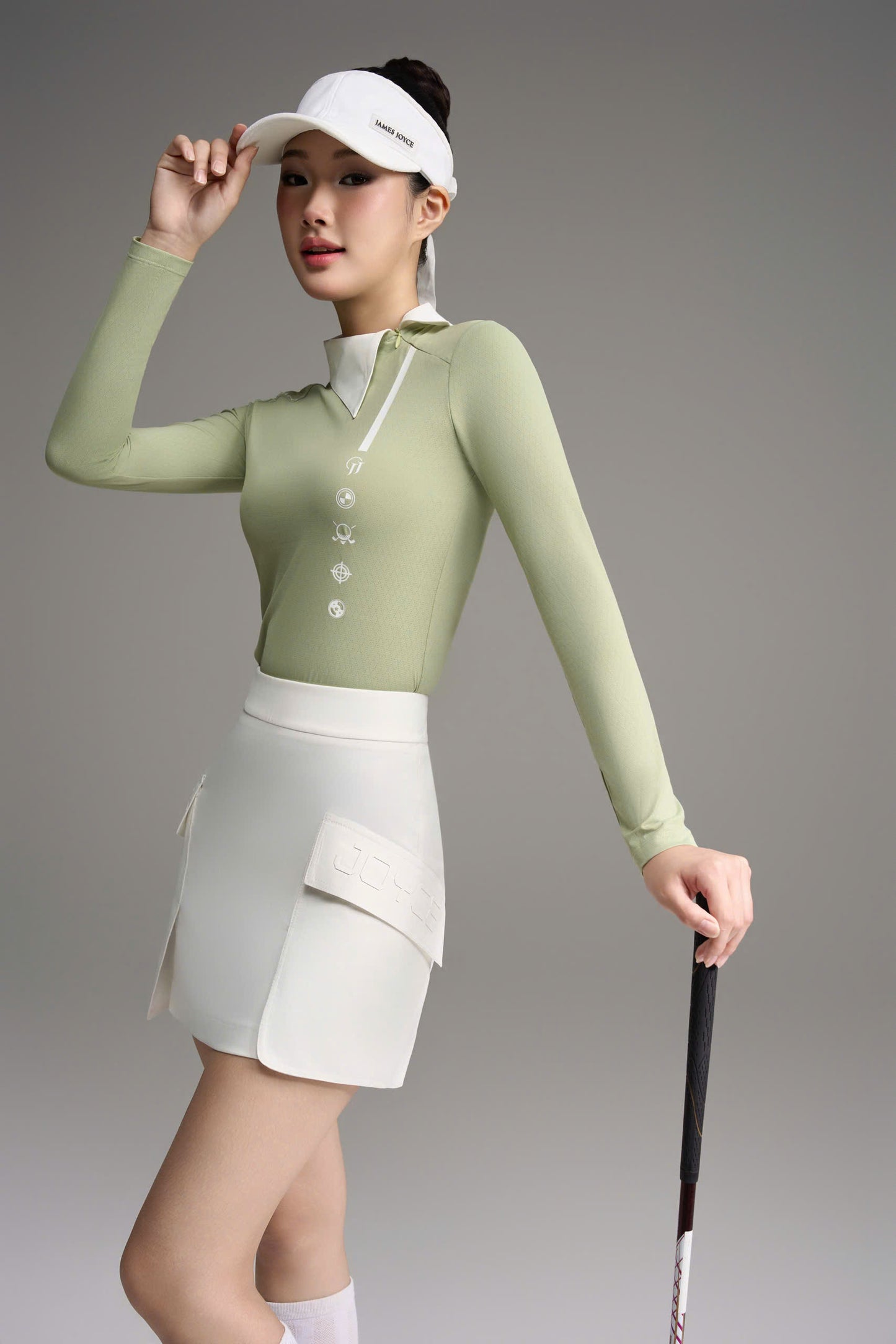 Ace Frame women Skirt_White