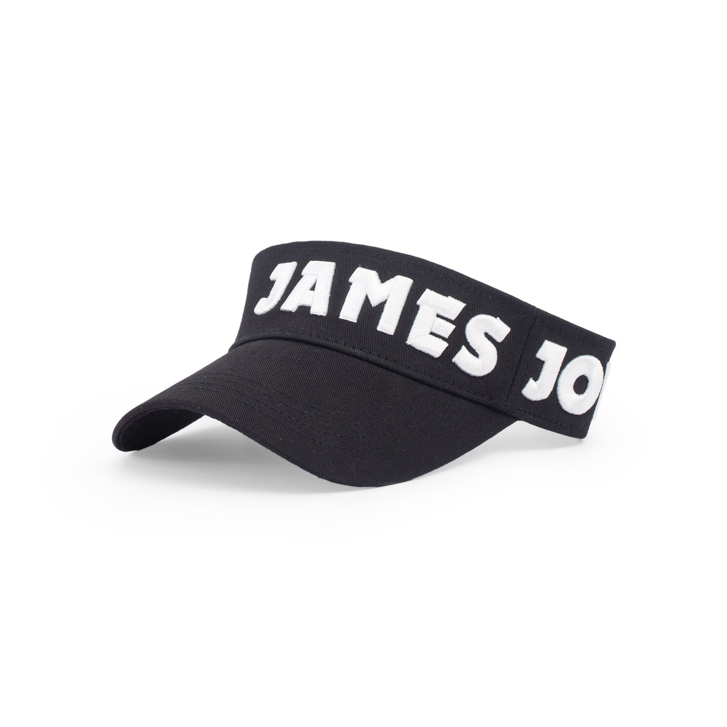 绣有 James Joyce 图案的黑色半顶帽