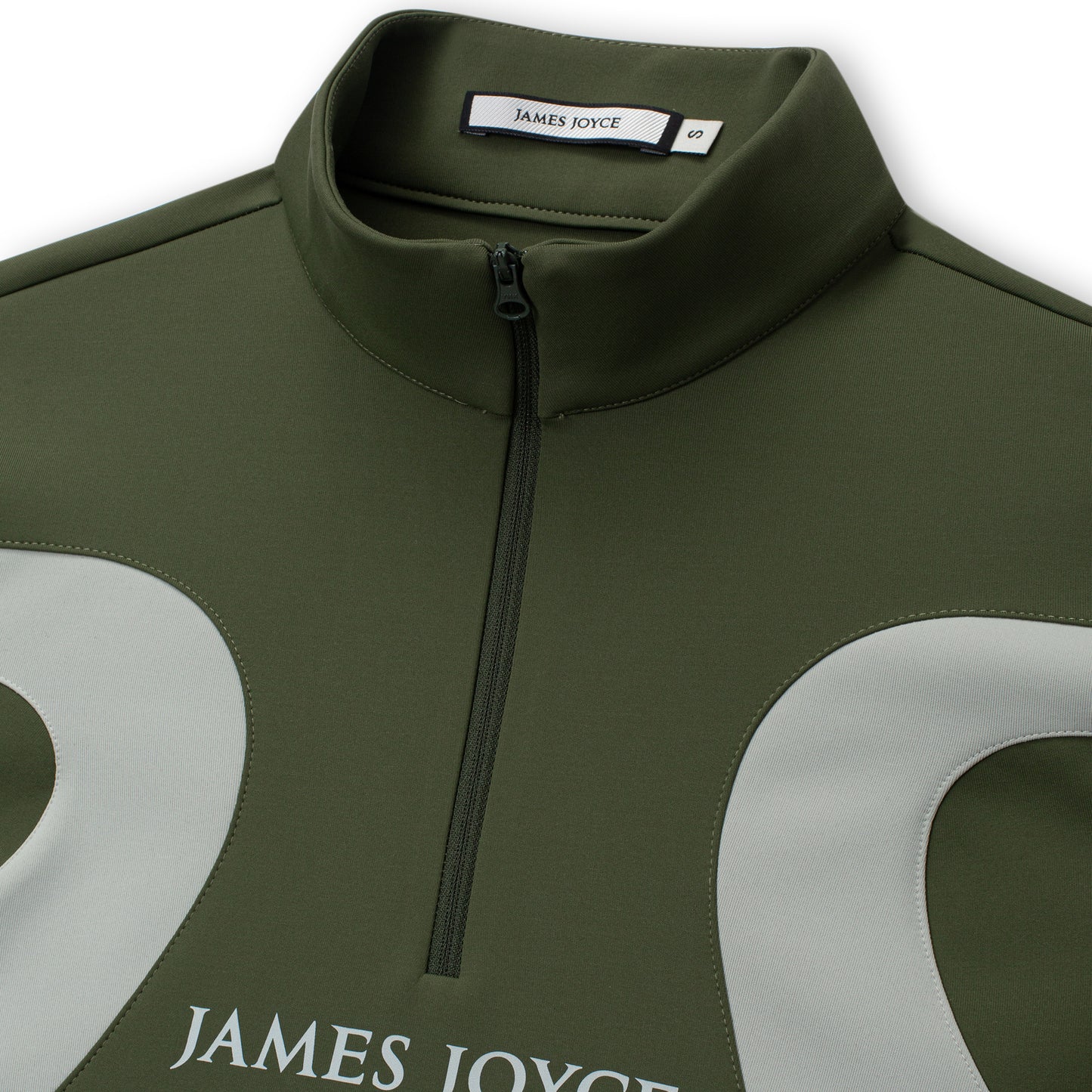 Curve Motion Top_Moss Green