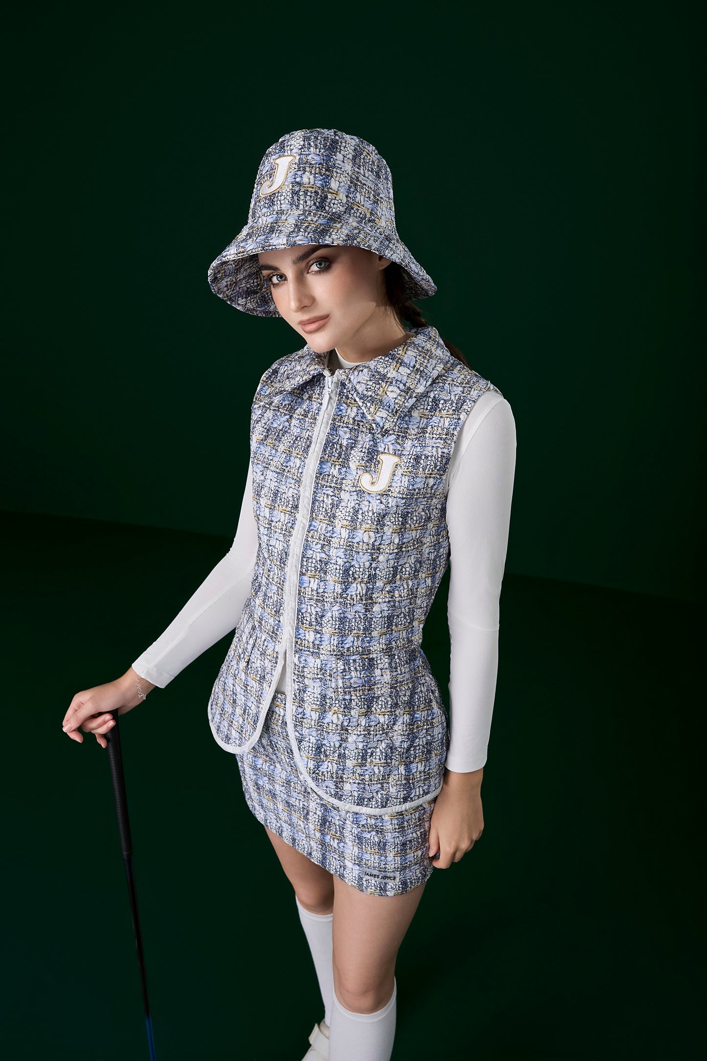 【套装特价】绗缝推特背心套装+帽子