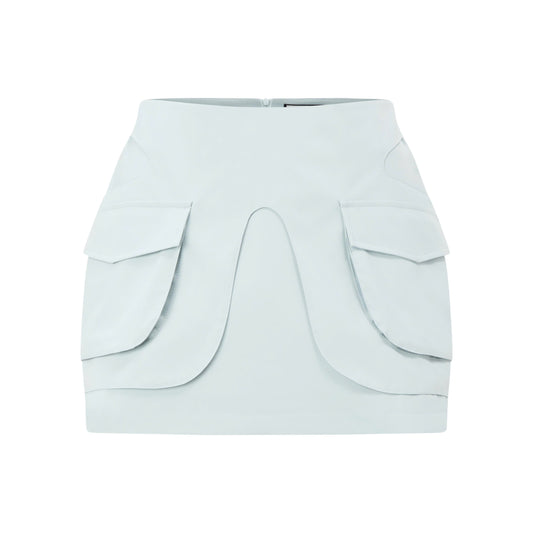Luminous Breeze Skirt_Midnight Blue