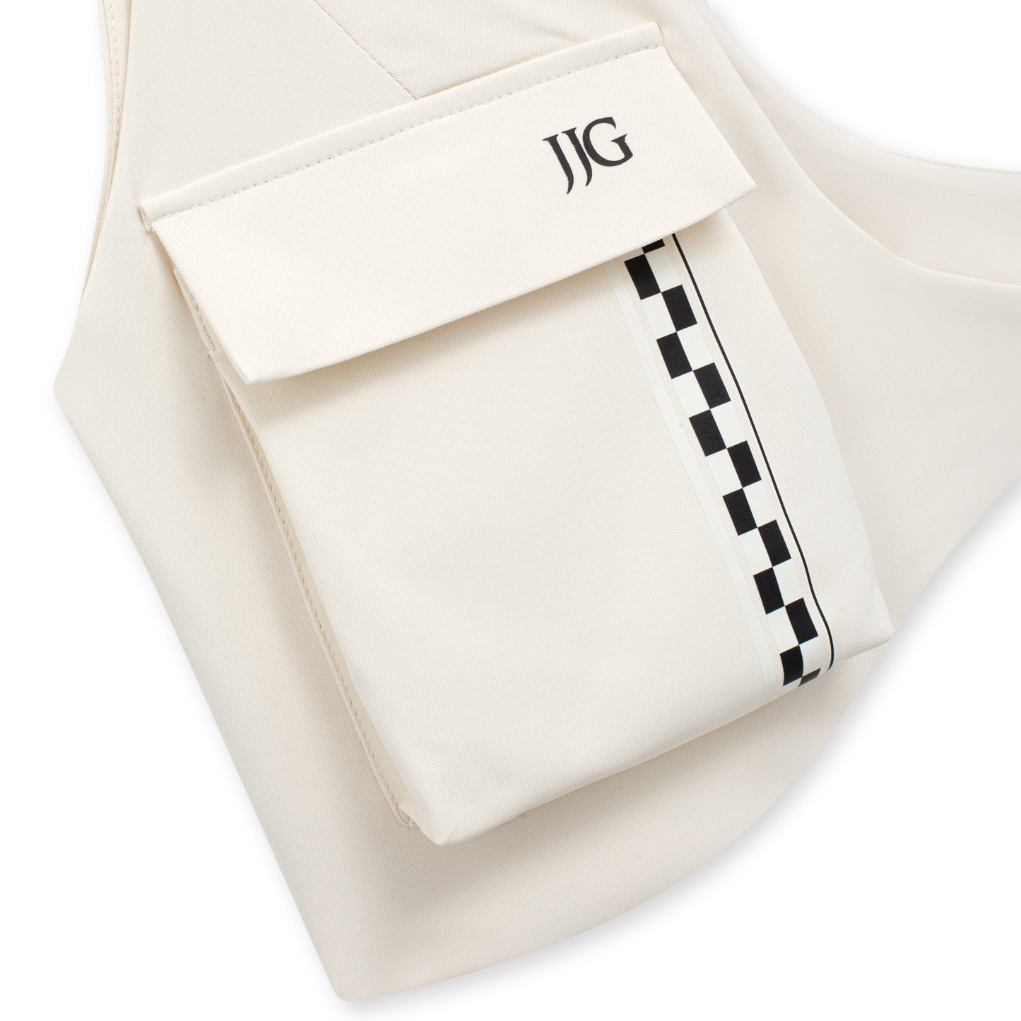 One-shoulder top_Beige