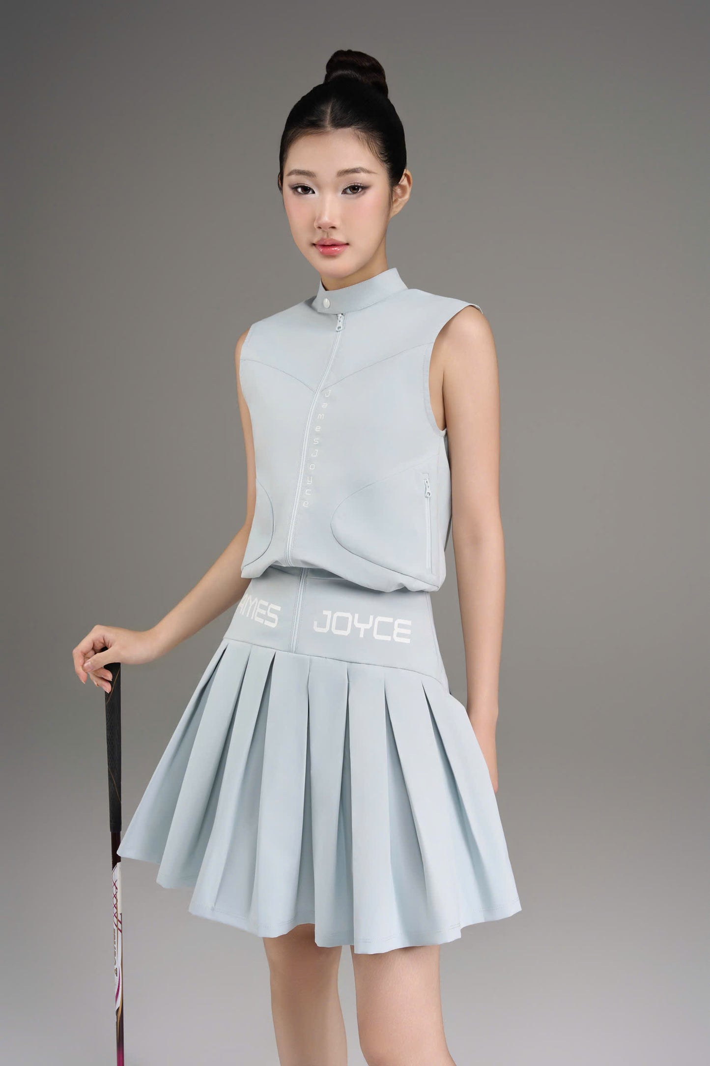 Silver Motion Dress_Midnight Blue