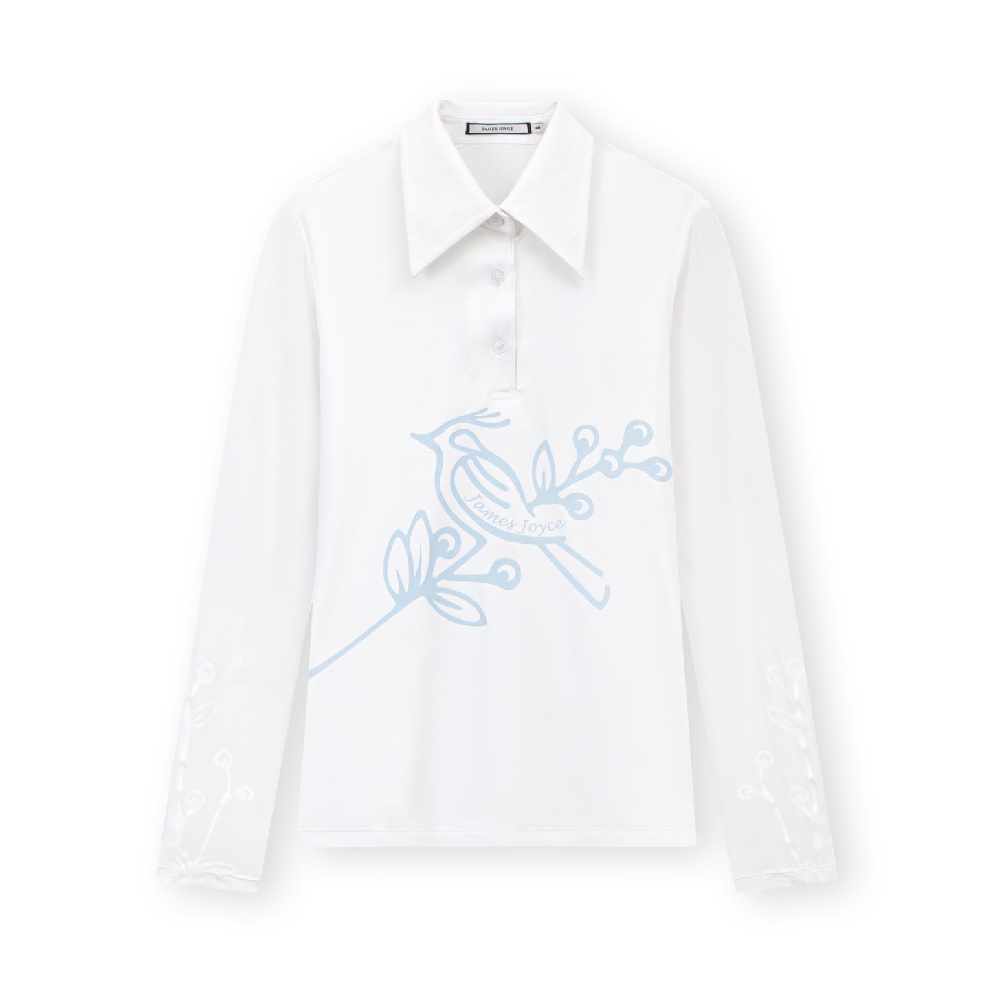 Women Blue Birdie Shirt