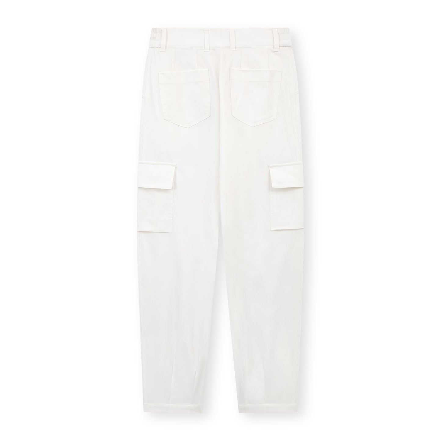 Women White Baggy Pants