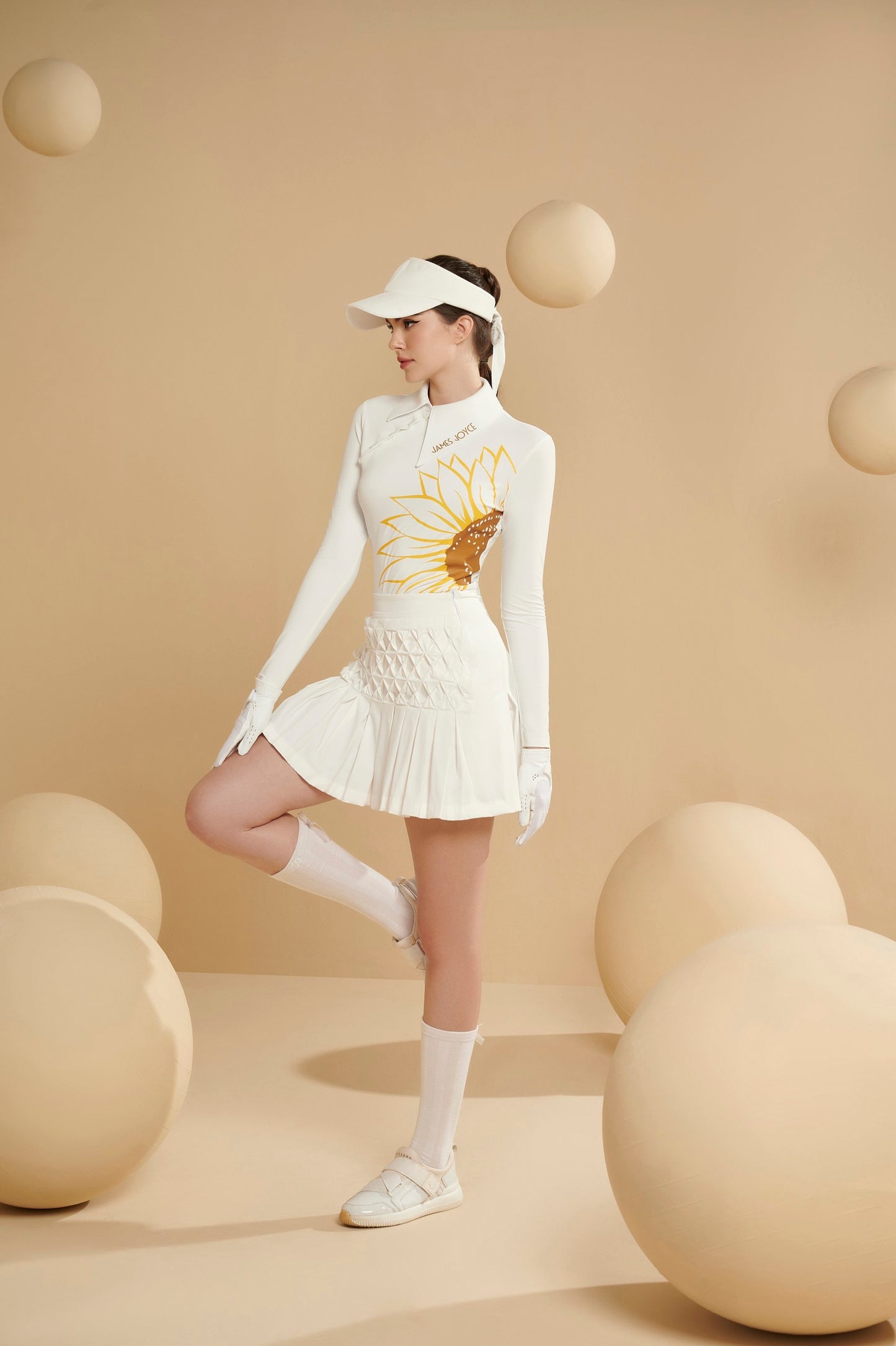 女式向日葵 POLO 衫