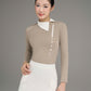 Ace Frame women Shirt_Brown