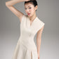 Beige Poise Dress