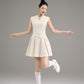 Beige Poise Dress