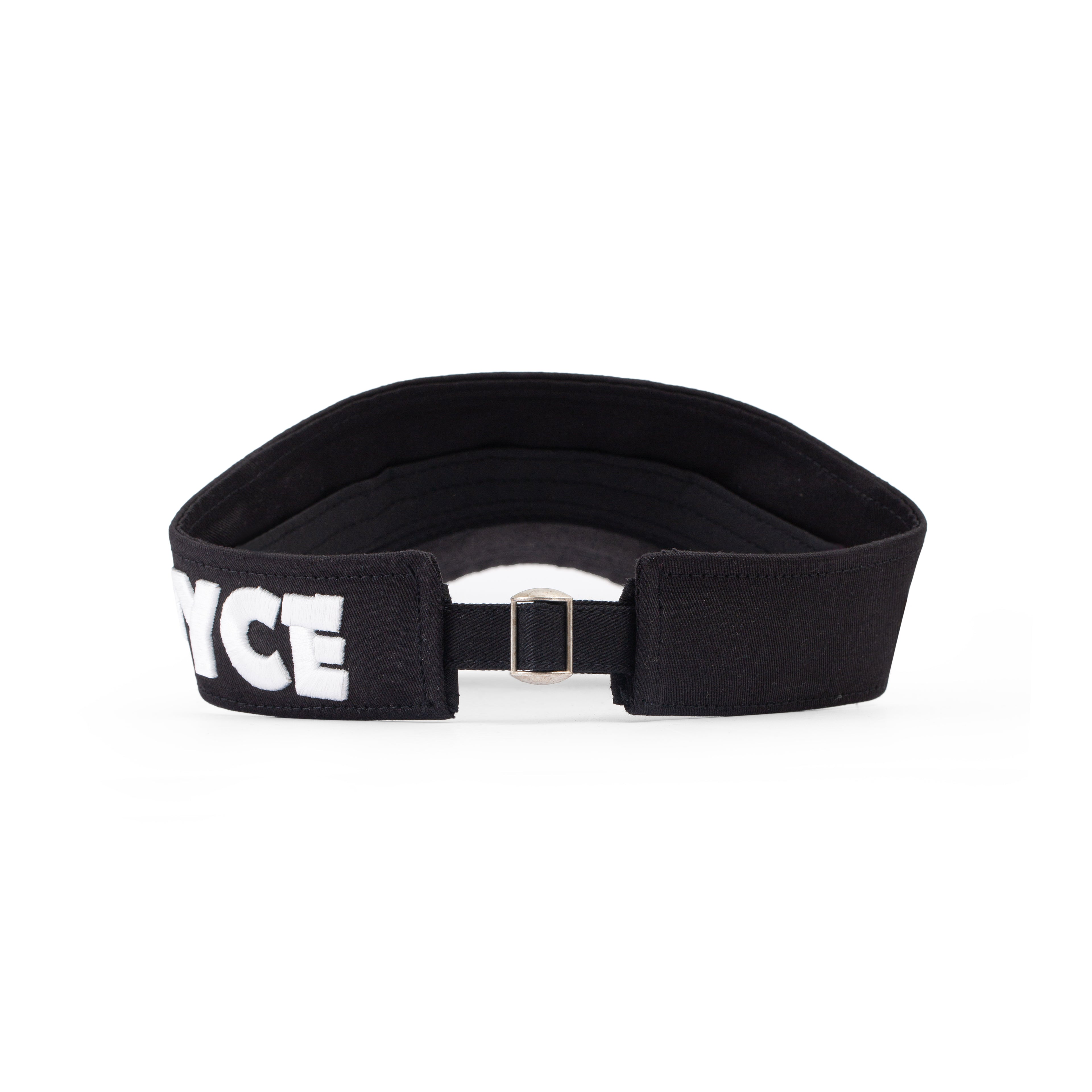 Black half Hat embroidered with James Joyces