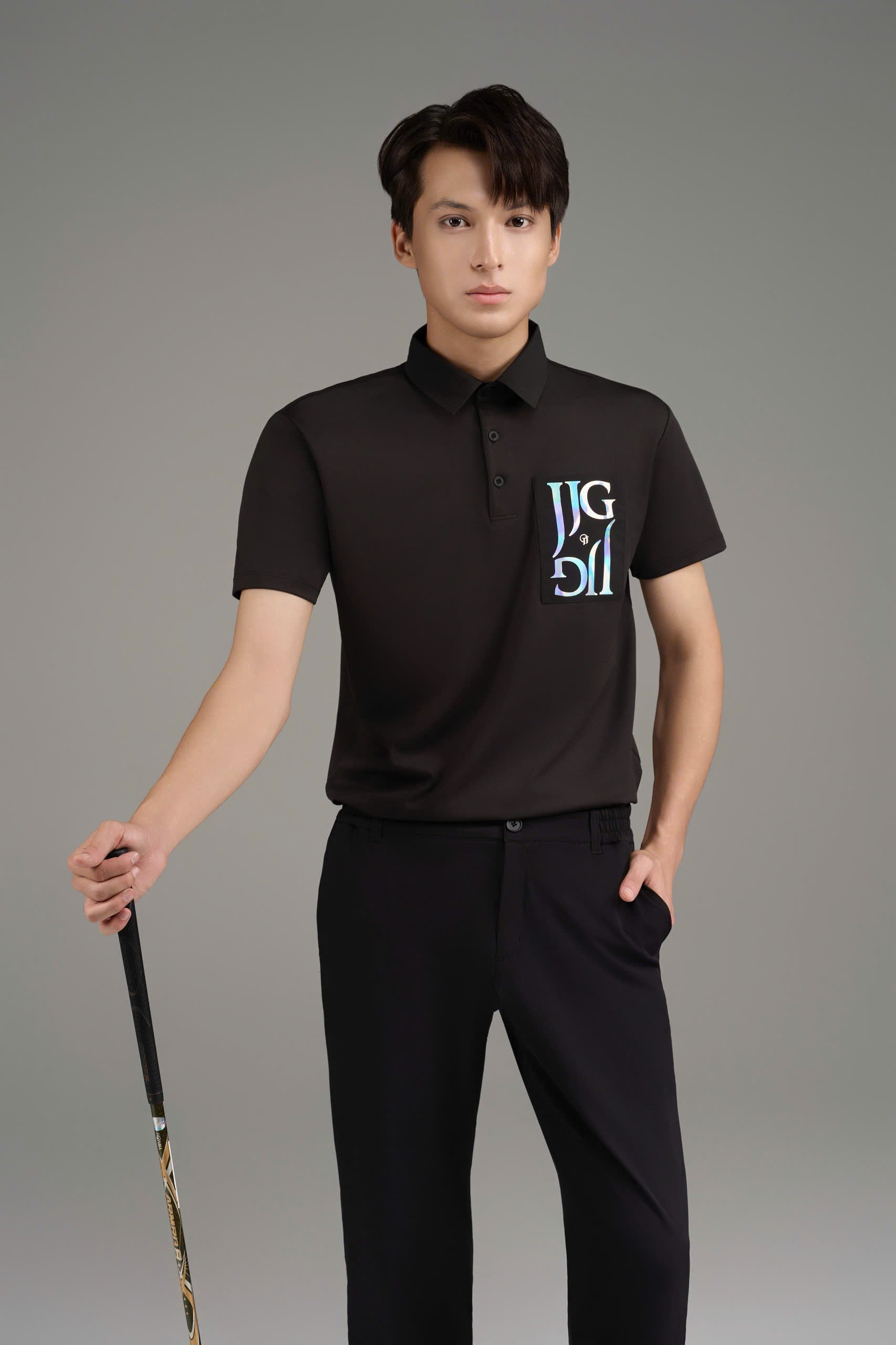 Cosmo Men Polo_Black