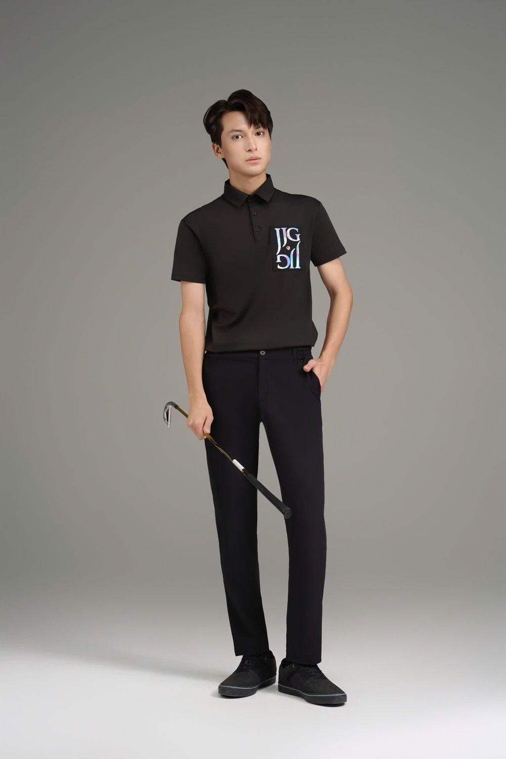 Cosmo Men Polo_Black