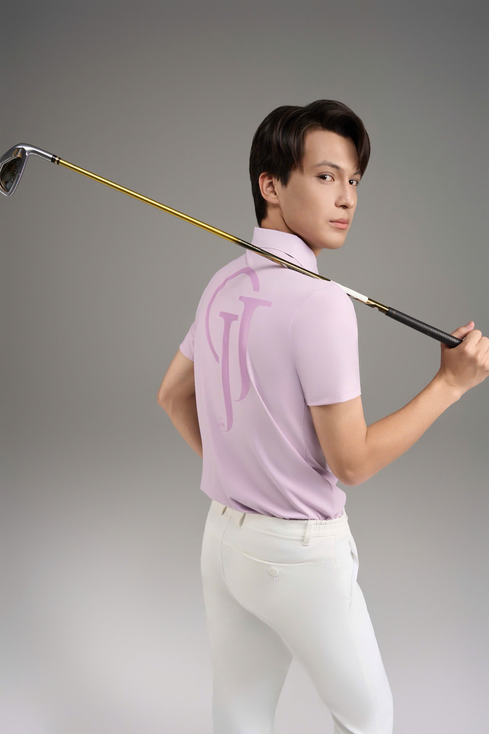 Cosmo Men Polo_Lavender