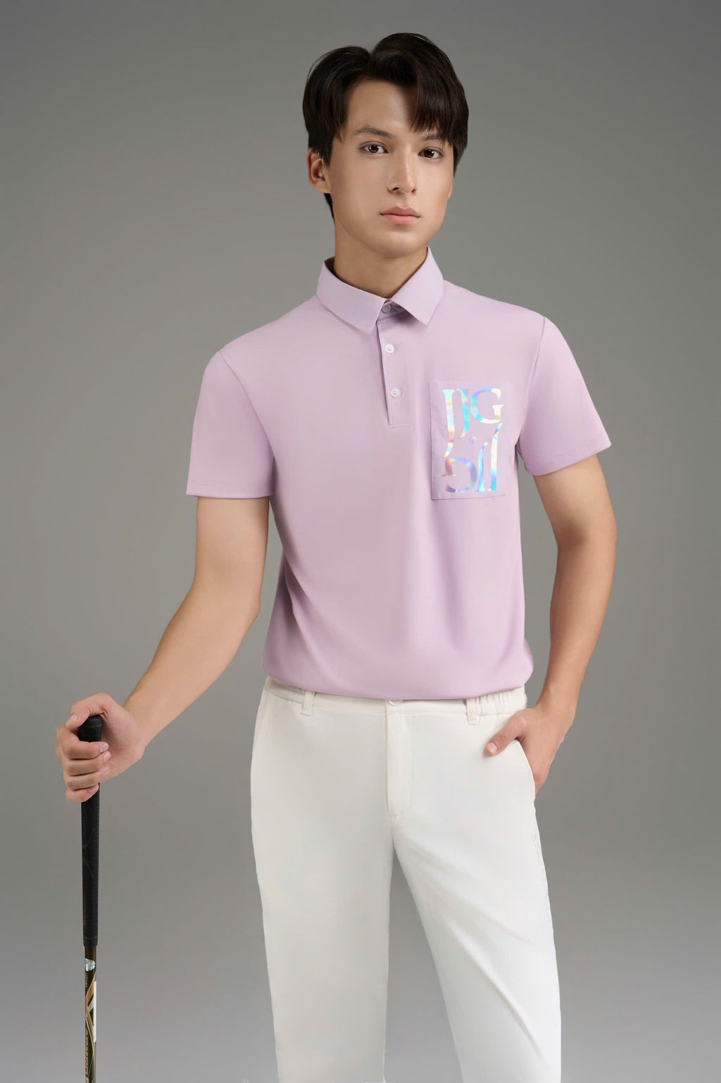 Cosmo Men Polo_Lavender