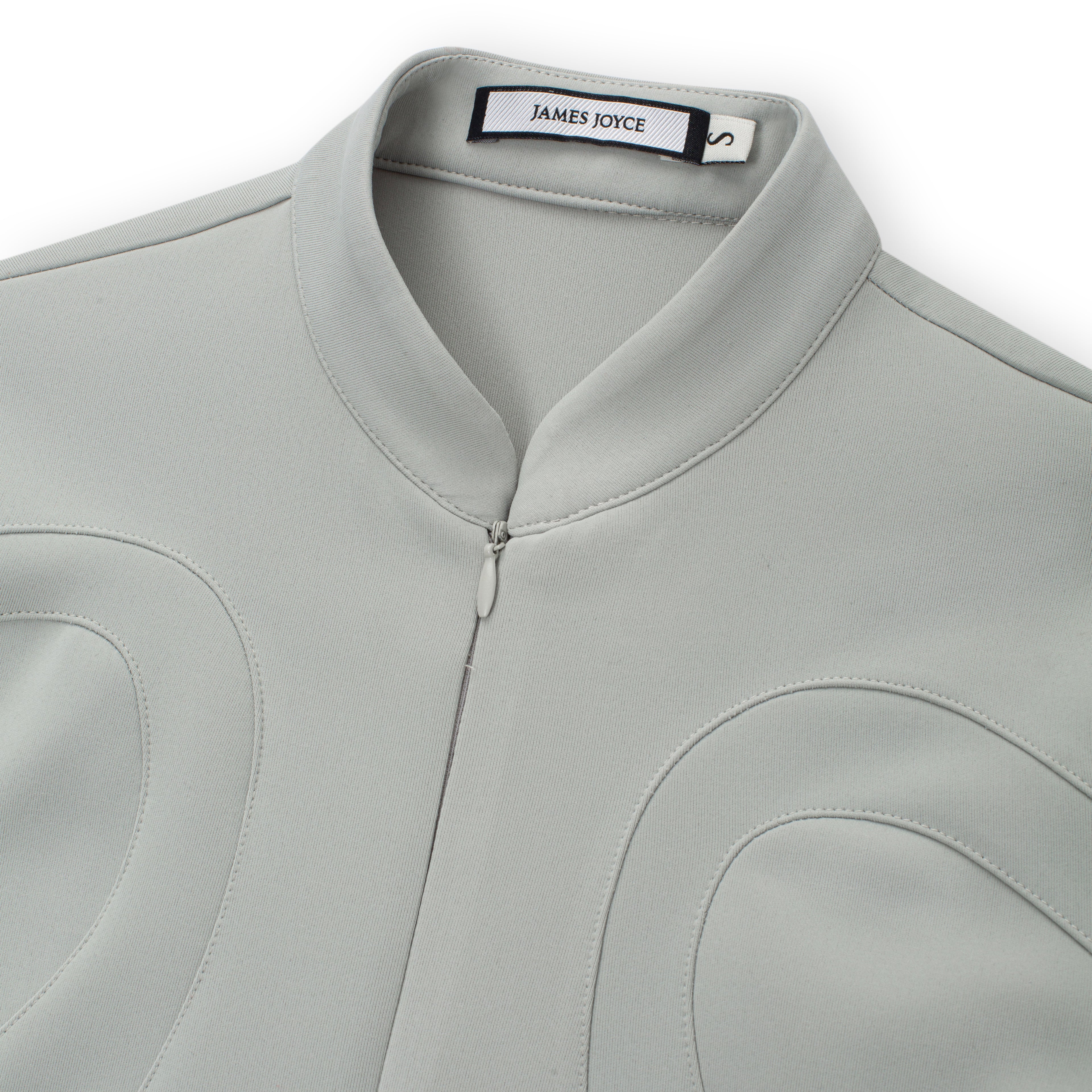 Curve Rider Dress_Grey