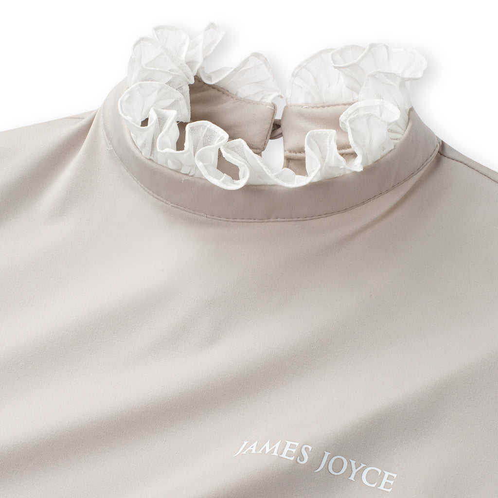 Elegance Frill Tee_Light Brown
