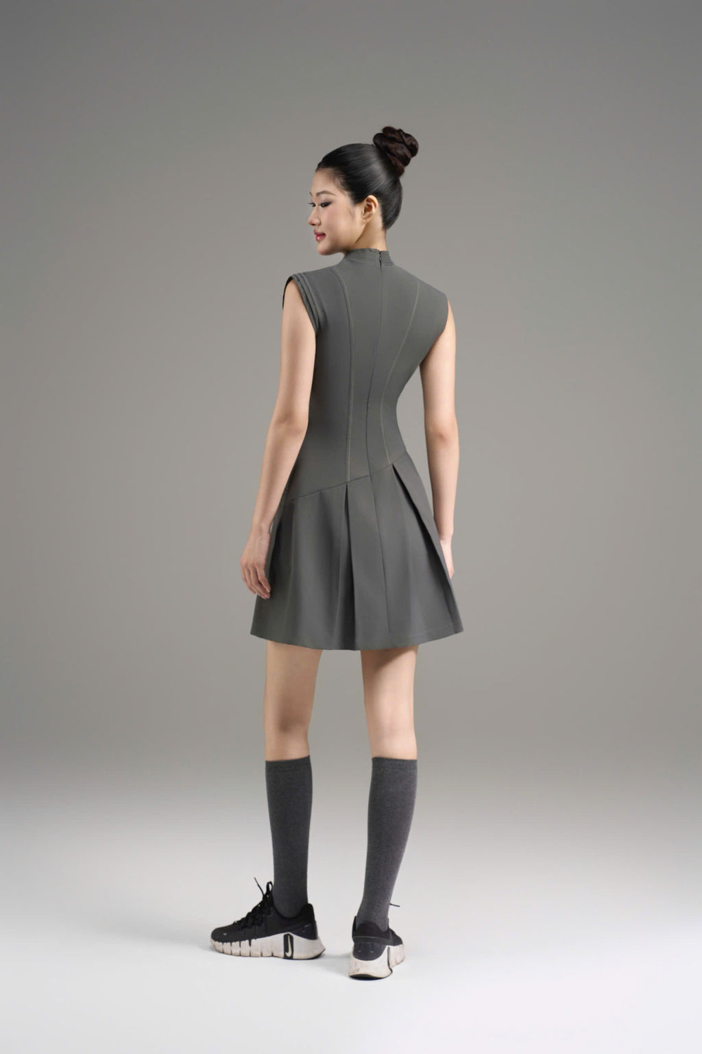 Grey Poise Dress
