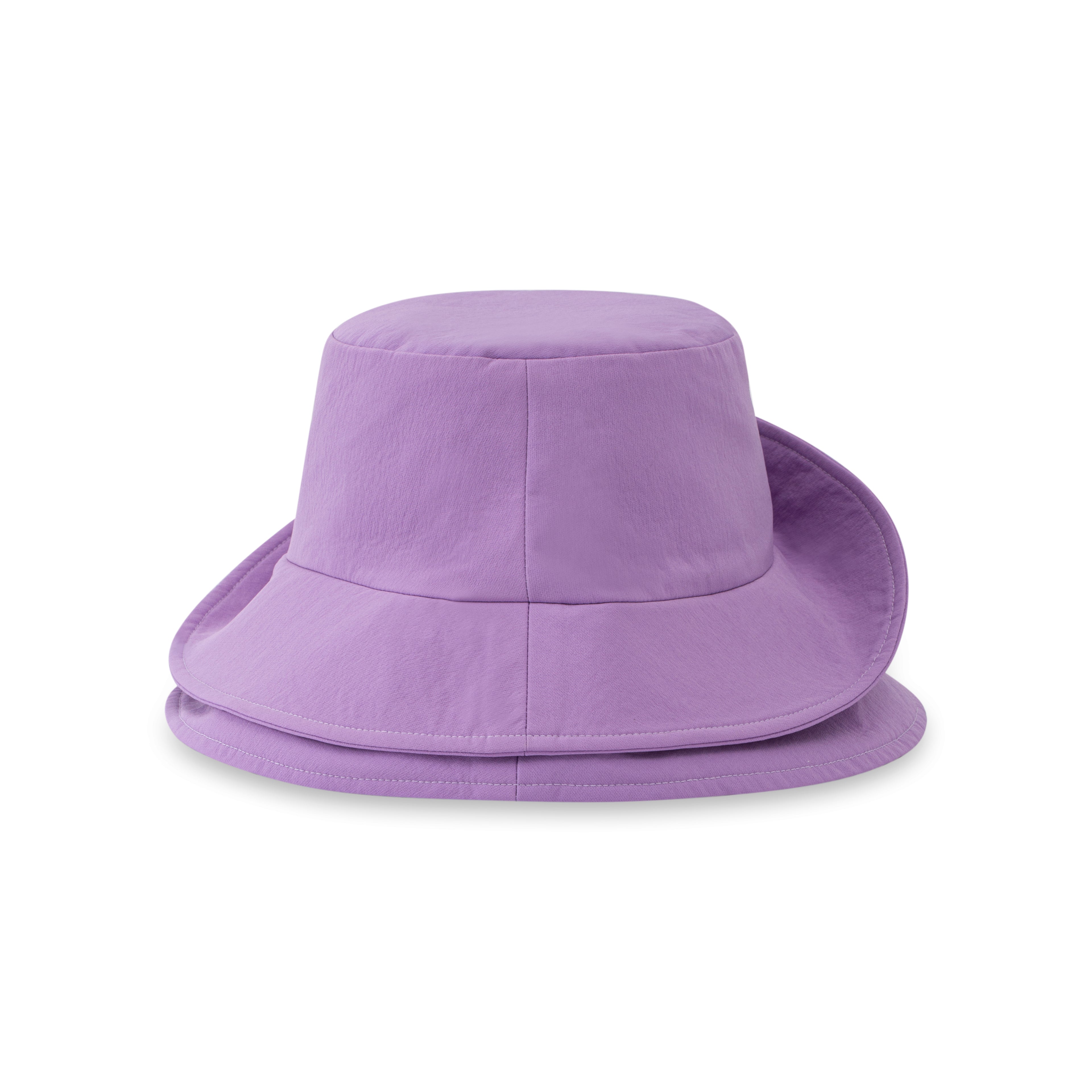 Women Scallop Violet Hat