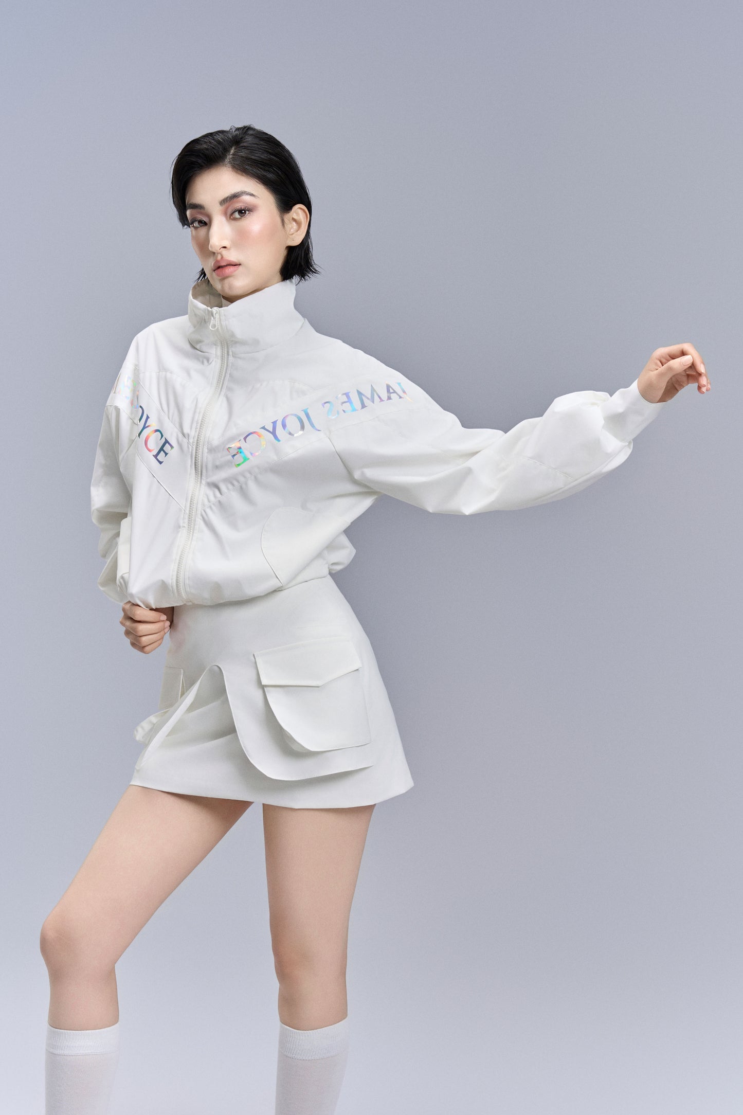 Luminous Breeze Jacket_White