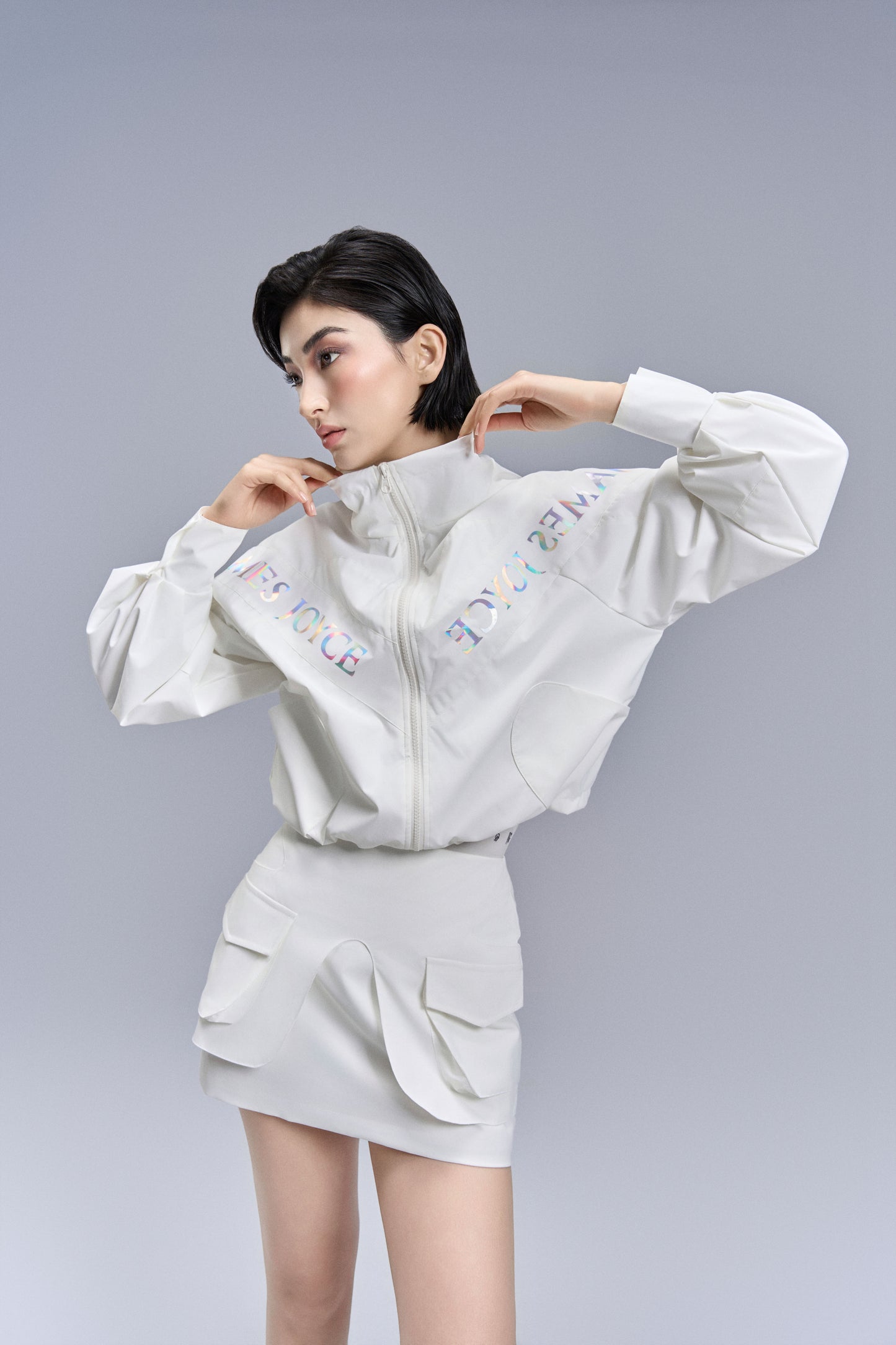 Luminous Breeze Jacket_White