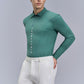 Majestic Ribbed Polo_Green