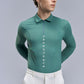 Majestic Ribbed Polo_Green