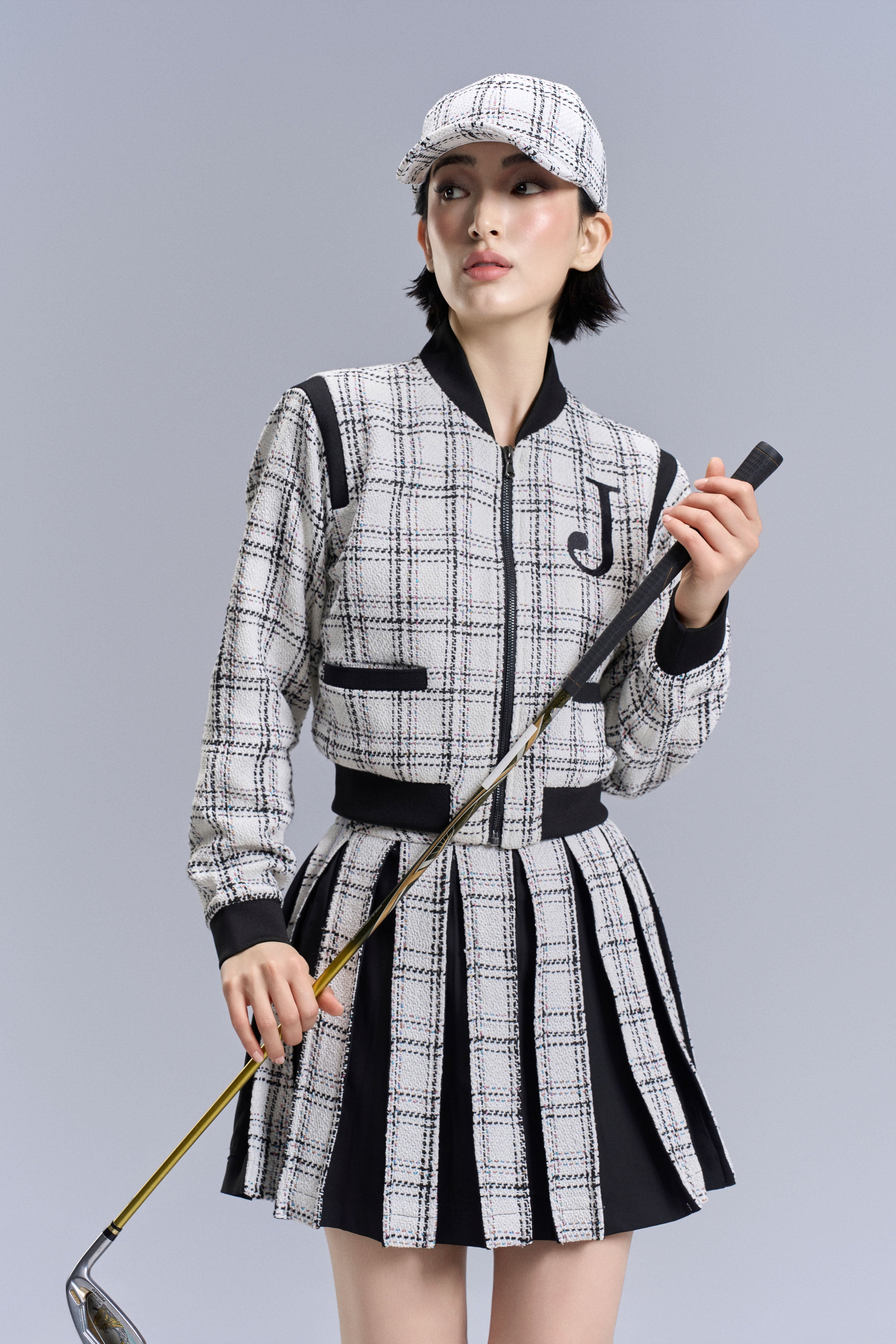 Empress Tweet Pleater Skirt