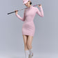 Curve Rider Dress_Pink