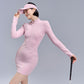 Curve Rider Dress_Pink