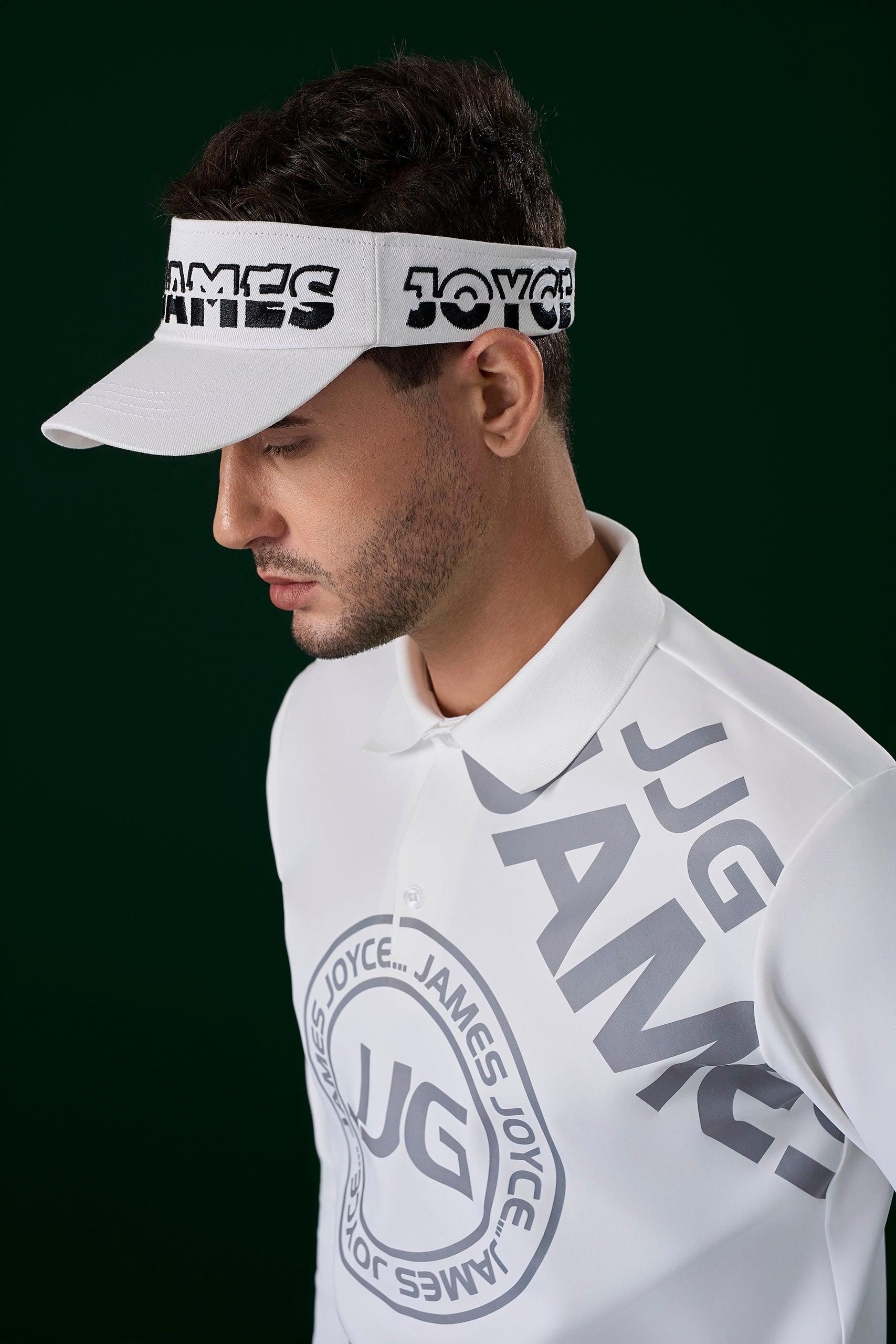 Men JJG Logo Grey Shirt