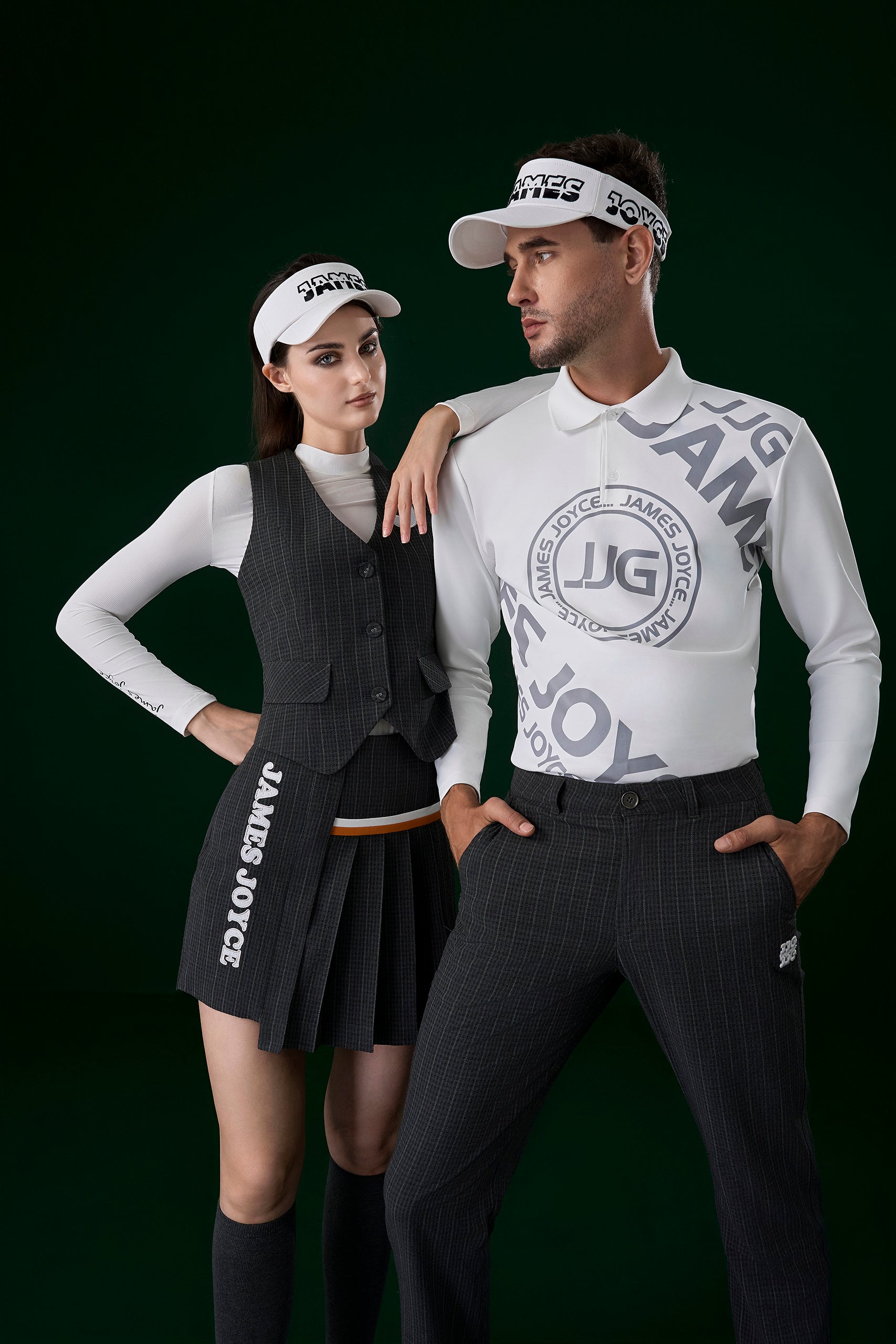 Men JJG Logo Grey Shirt