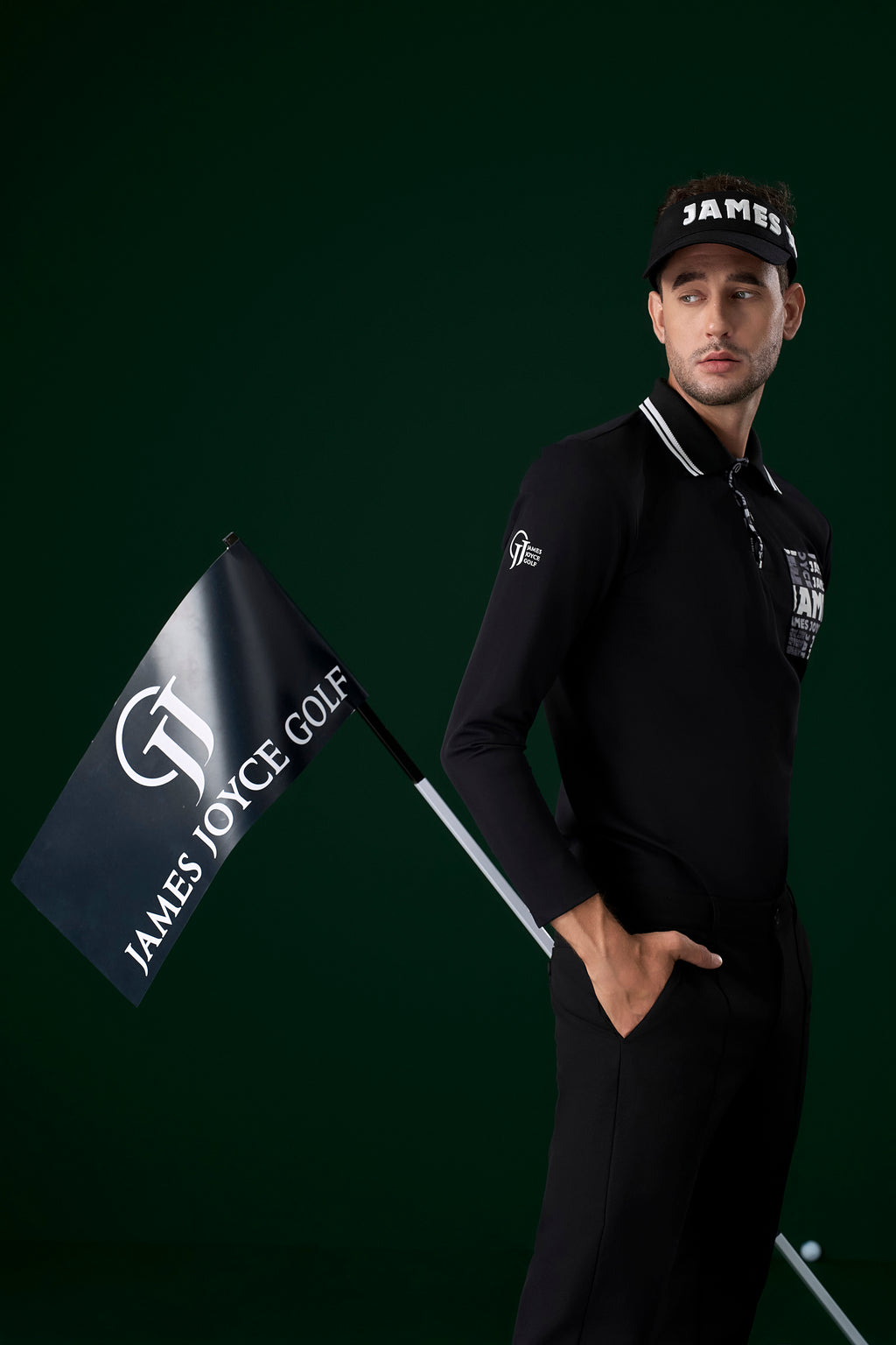 男士 MATRIX 黑色衬衫