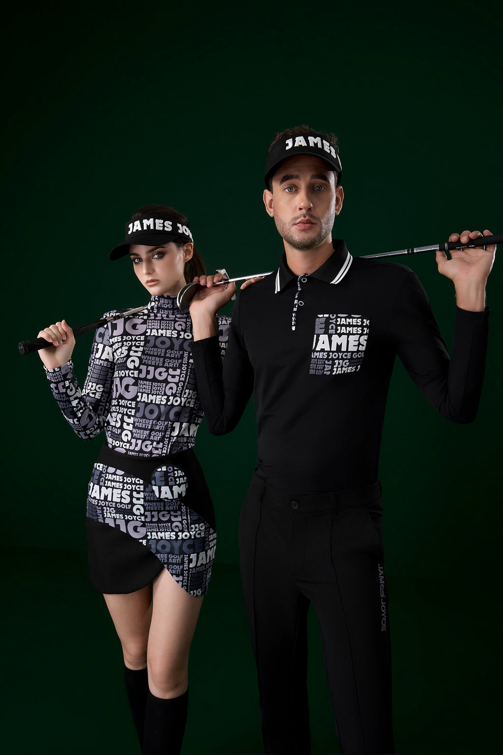 여성 MATRIX 블랙 스커트