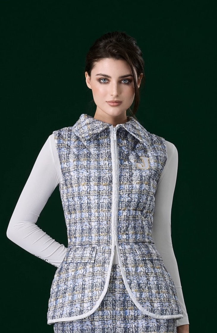 Women Quilting Tweet Vest