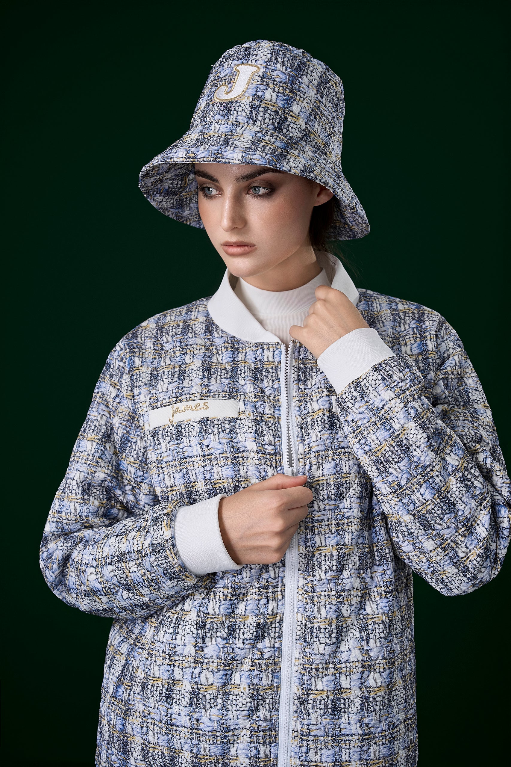 Women Quilting Tweet Hat