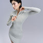 Curve Rider Dress_Grey