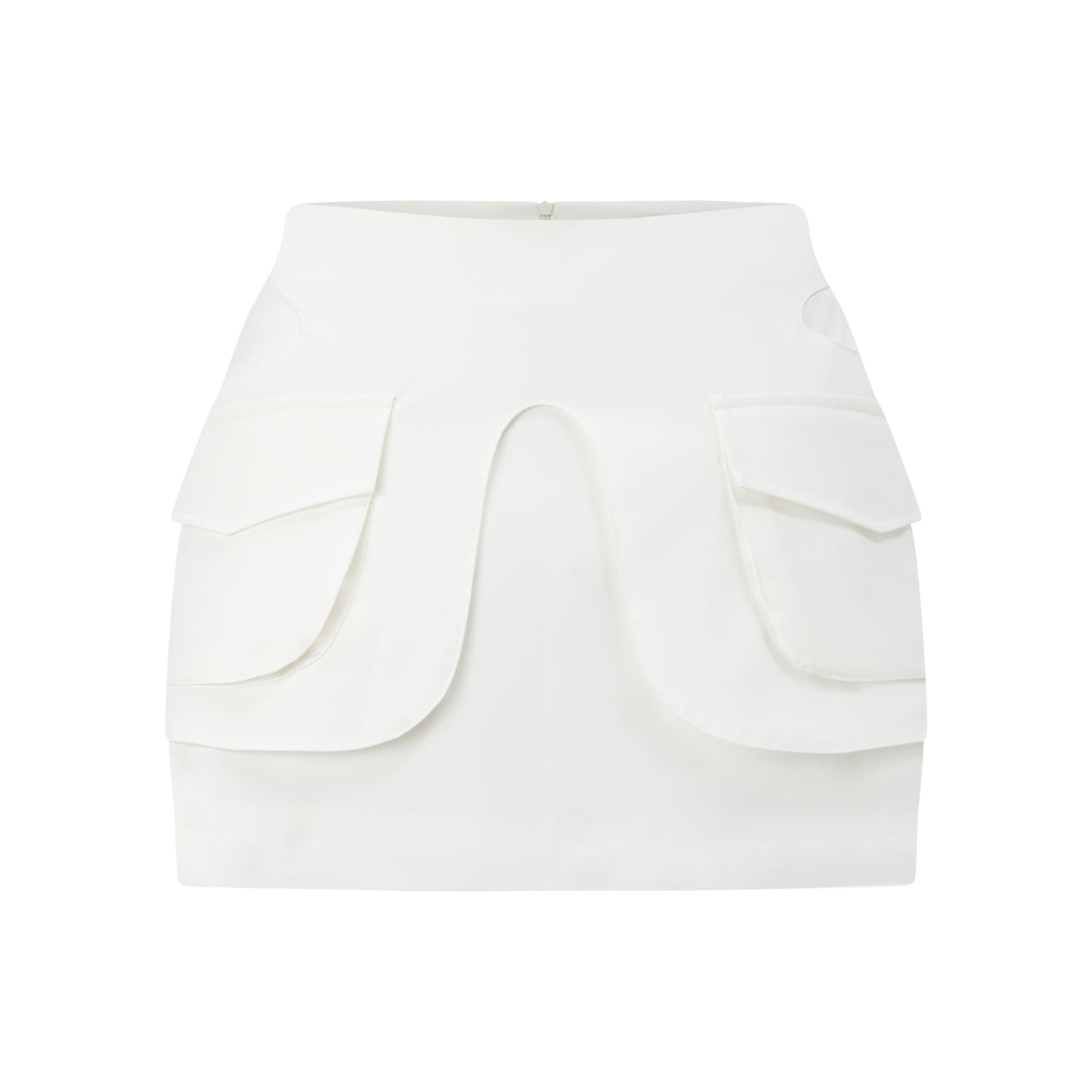 Luminous Breeze Skirt_White