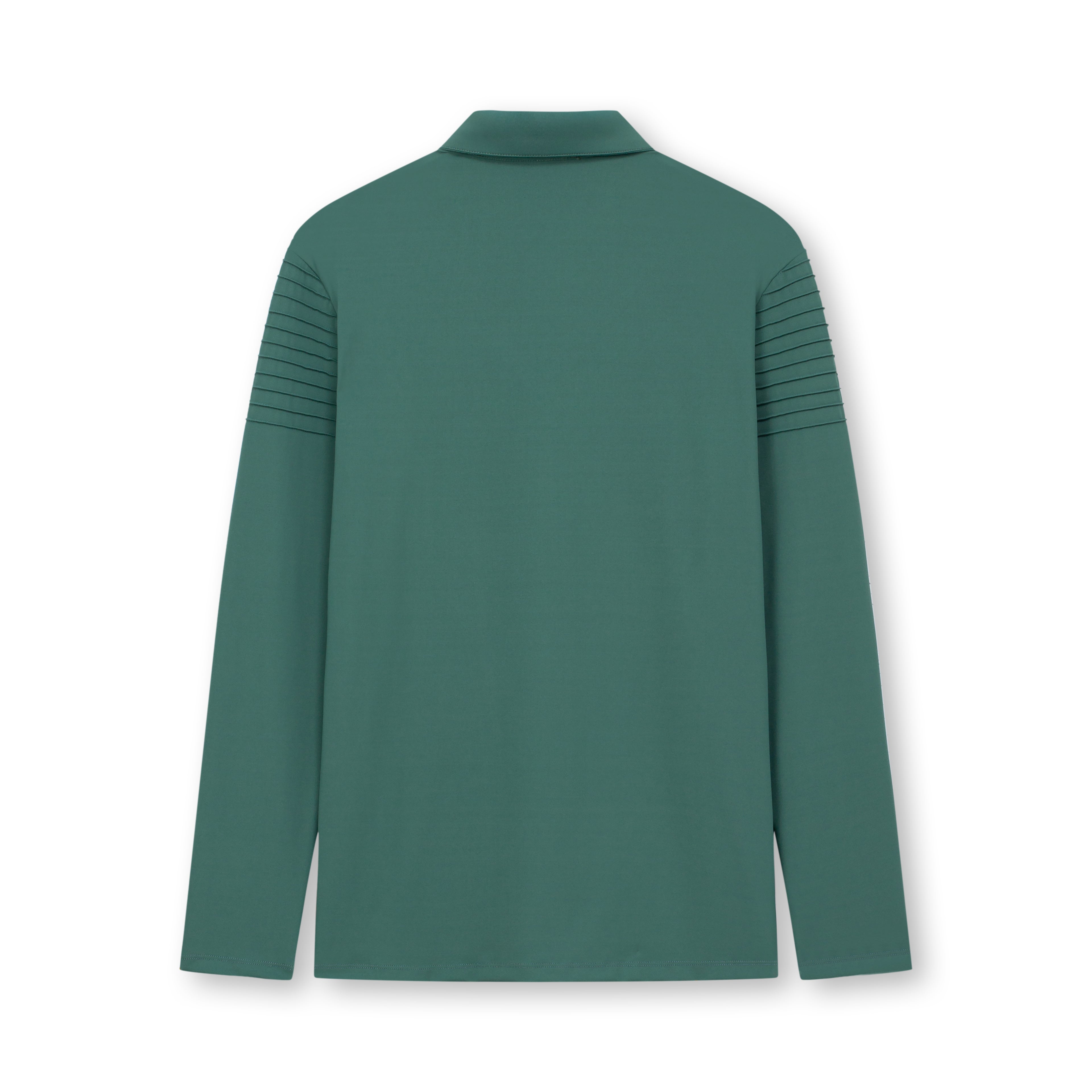 Majestic Ribbed Polo_Green