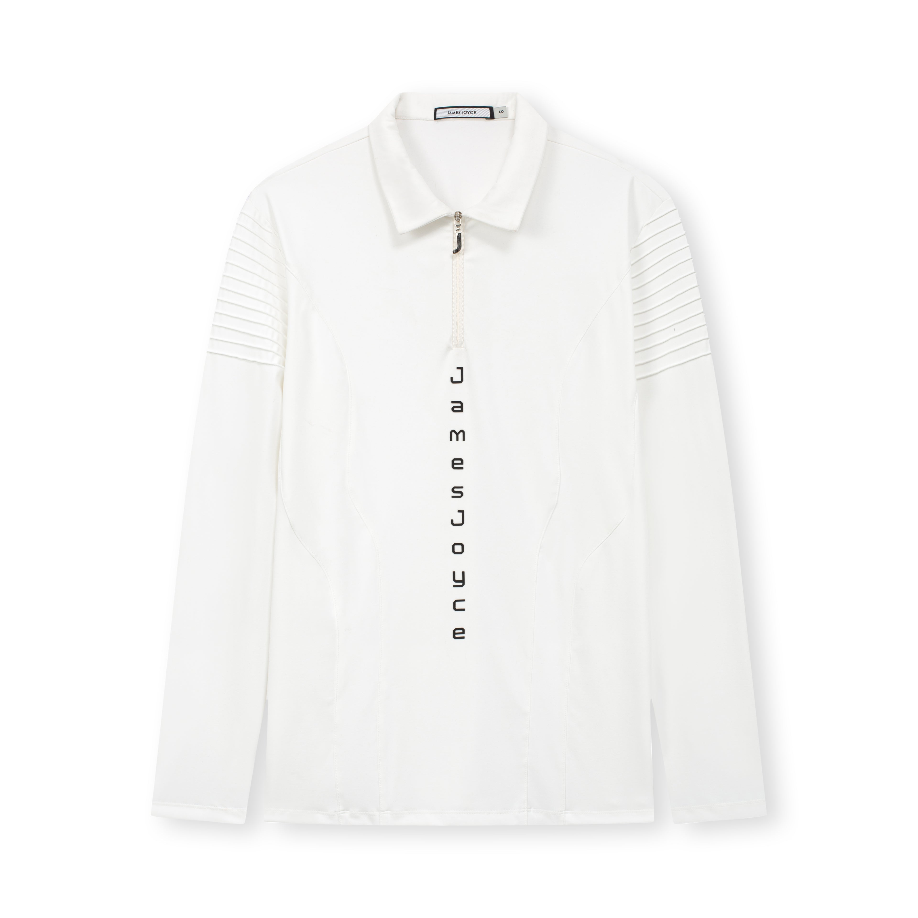 Majestic Ribbed Polo_White