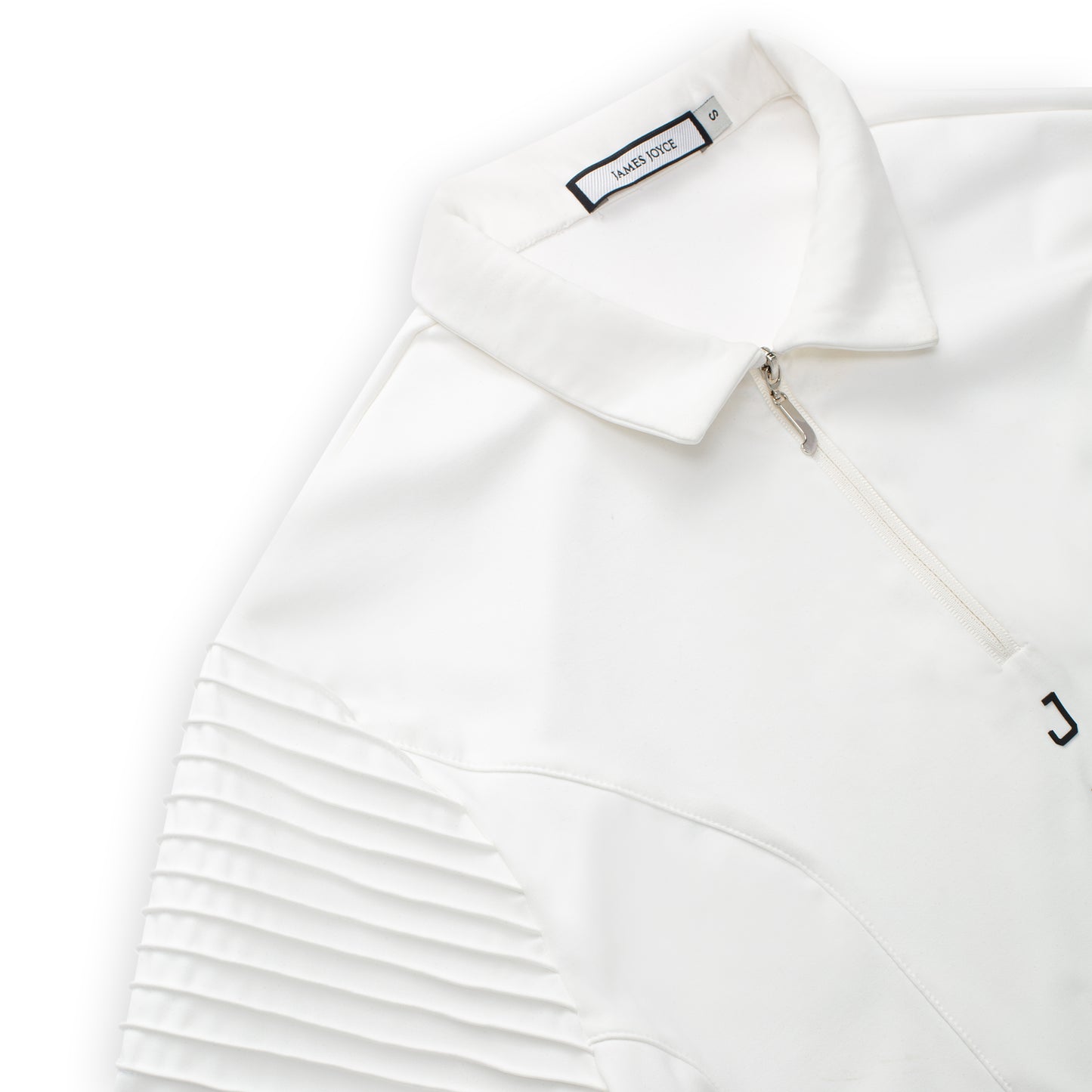 Majestic Ribbed Polo_White