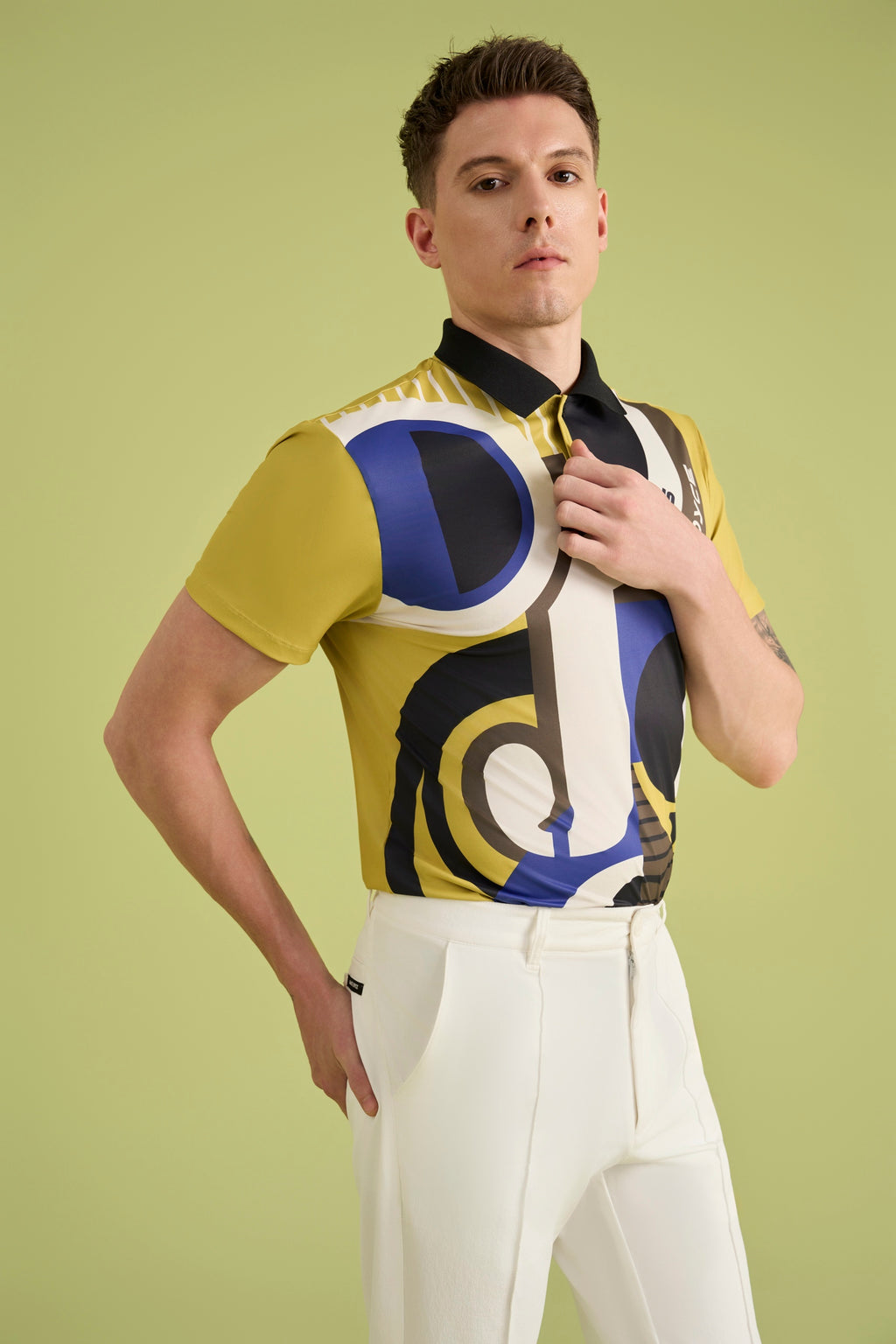 Men Peacock Print Shirt