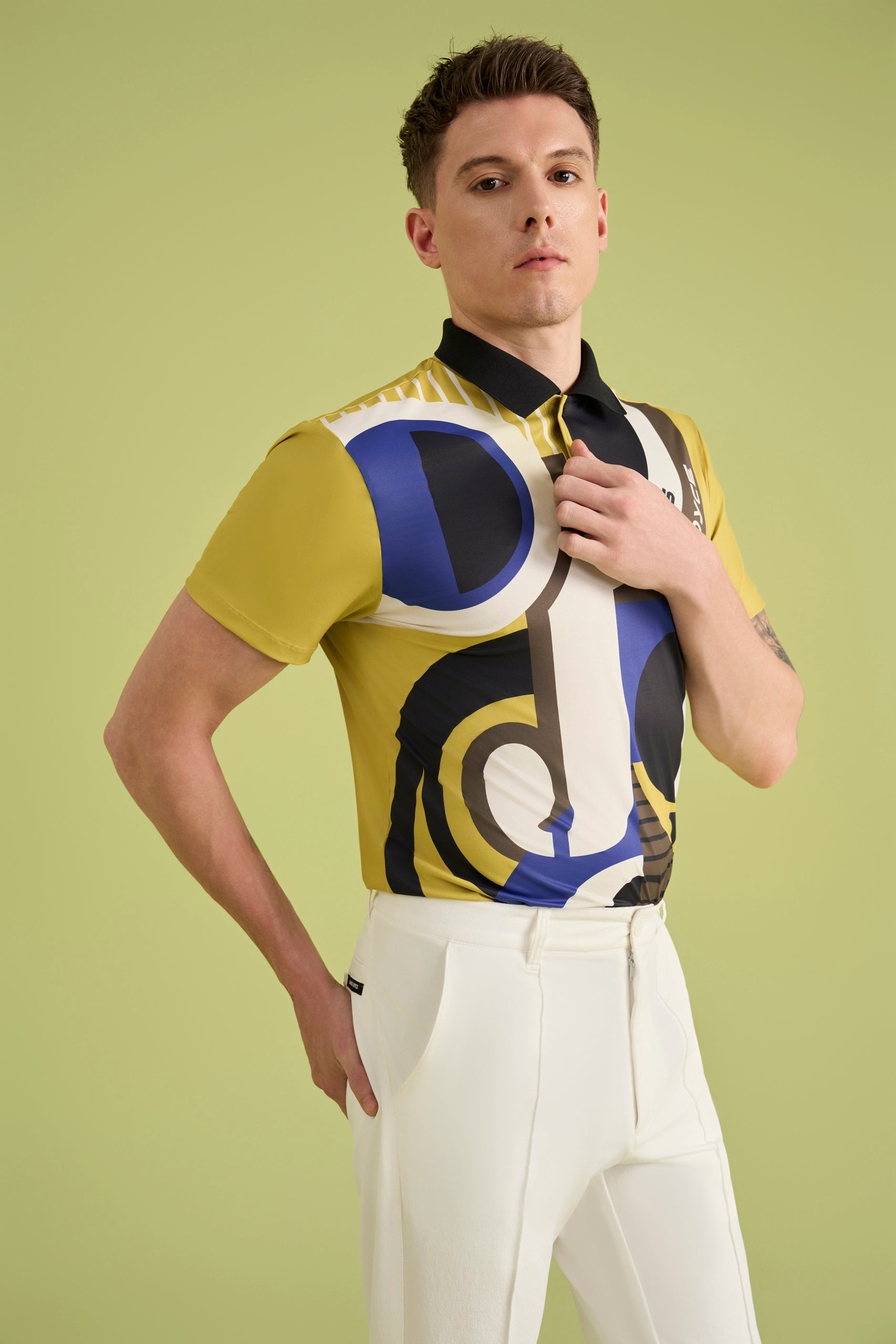 Men Peacock Print Shirt