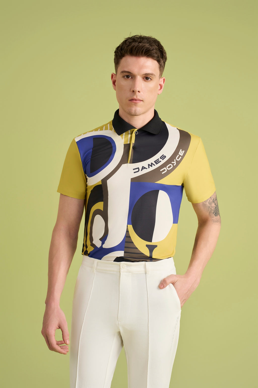 Men Peacock Print Shirt