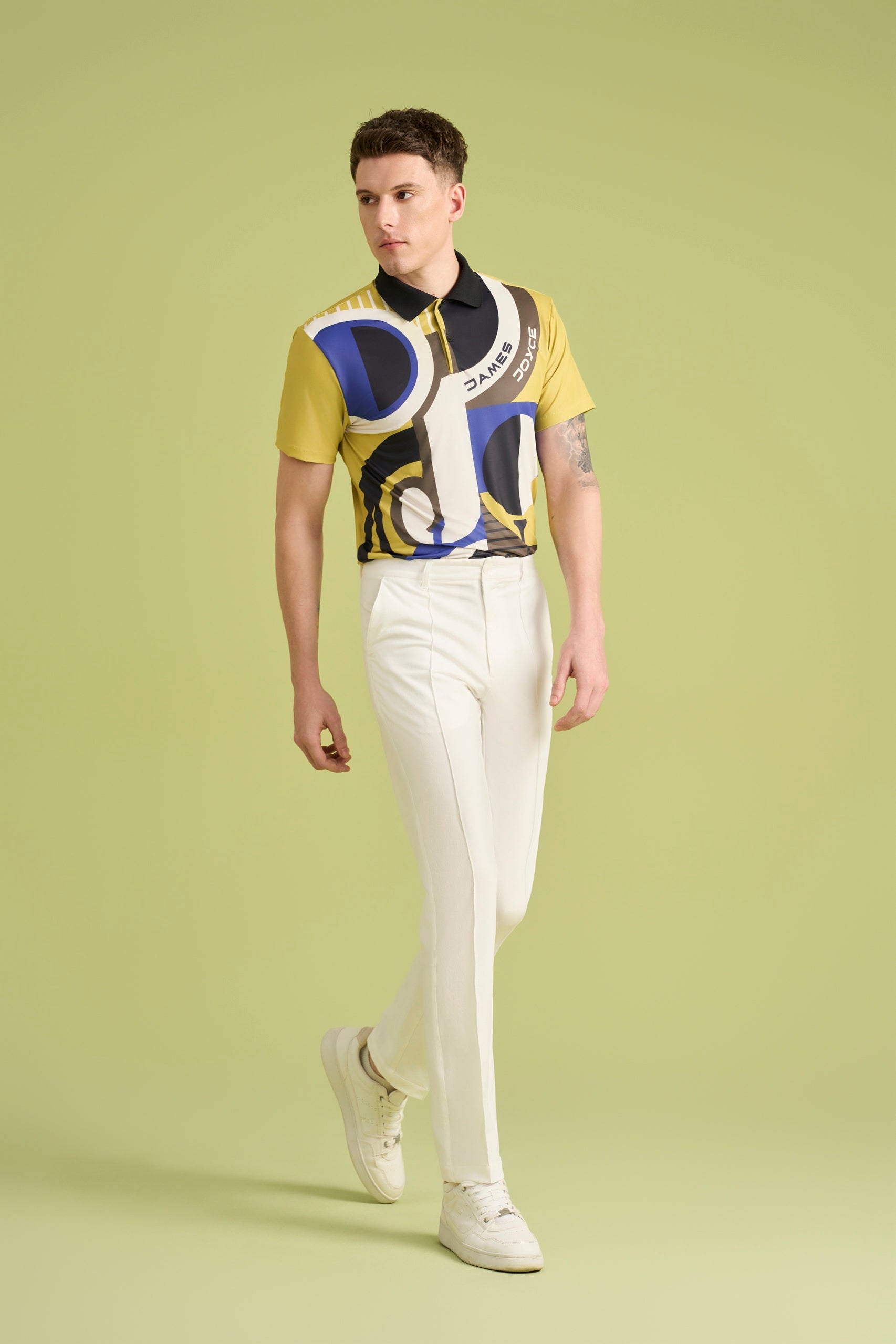 Men Peacock Print Shirt