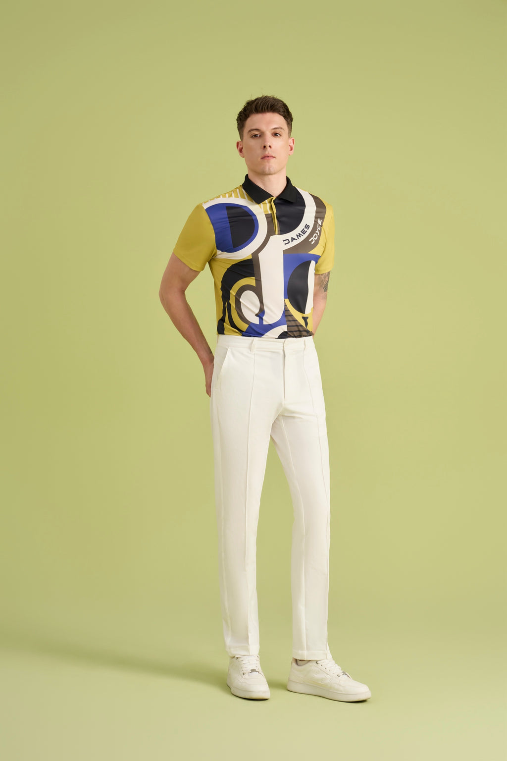 Men Peacock Print Shirt