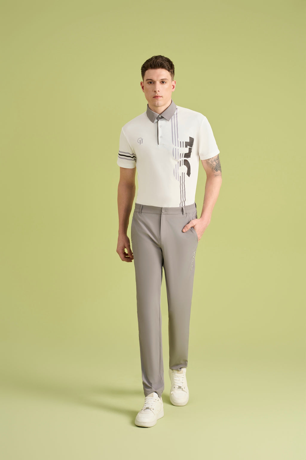 Men Grey Pants