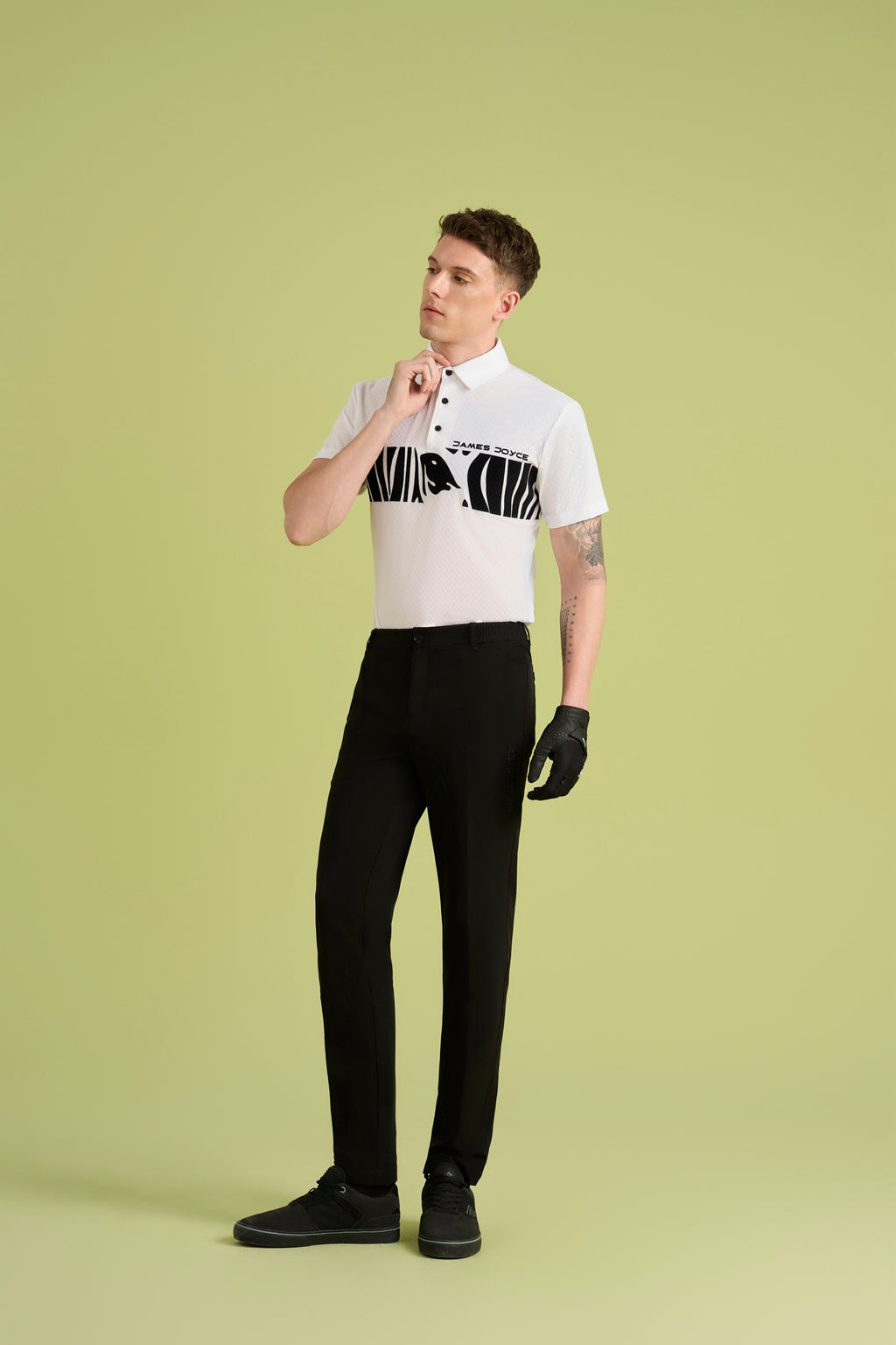 Men Zebra Print Shirt