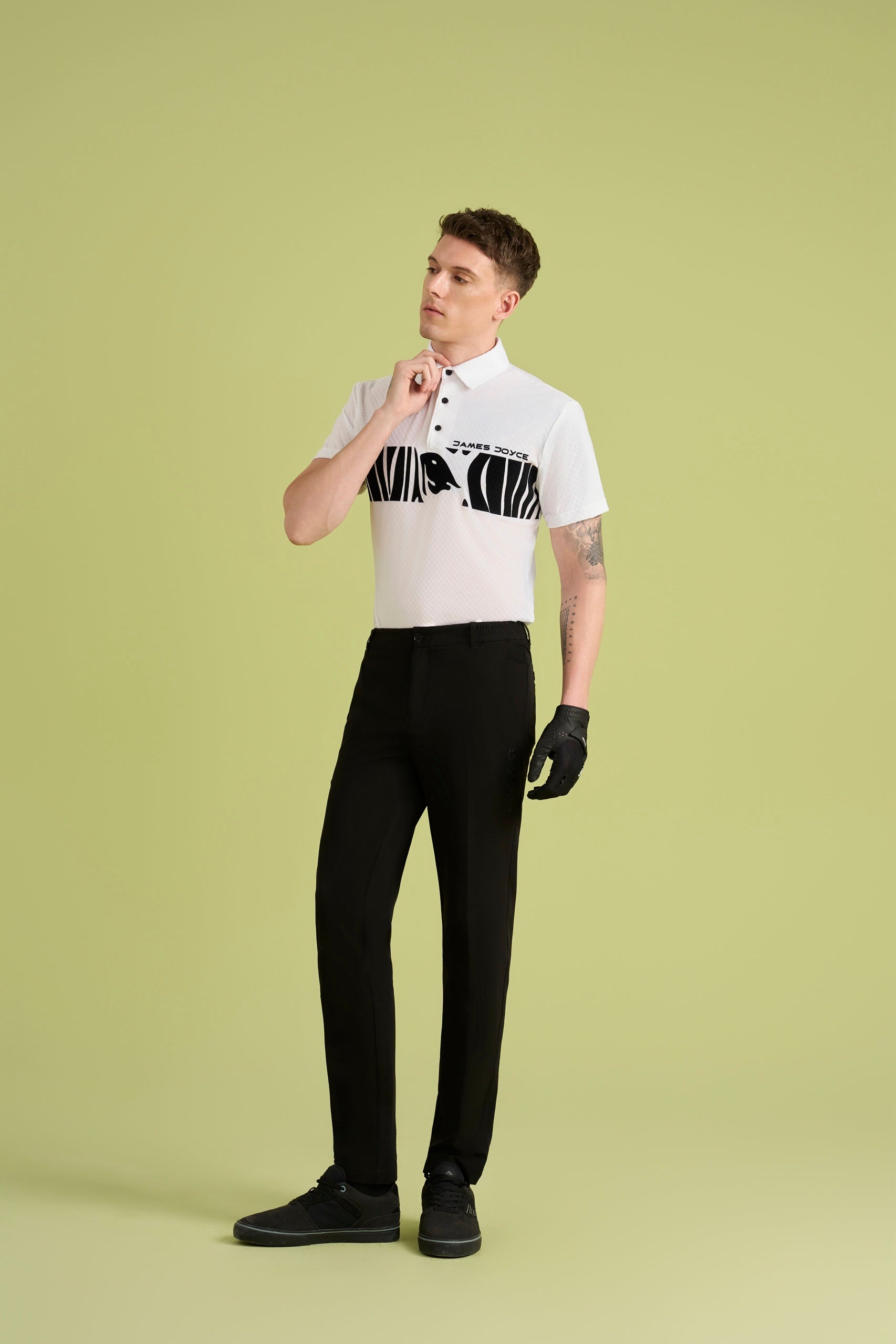 Men Zebra Print Shirt