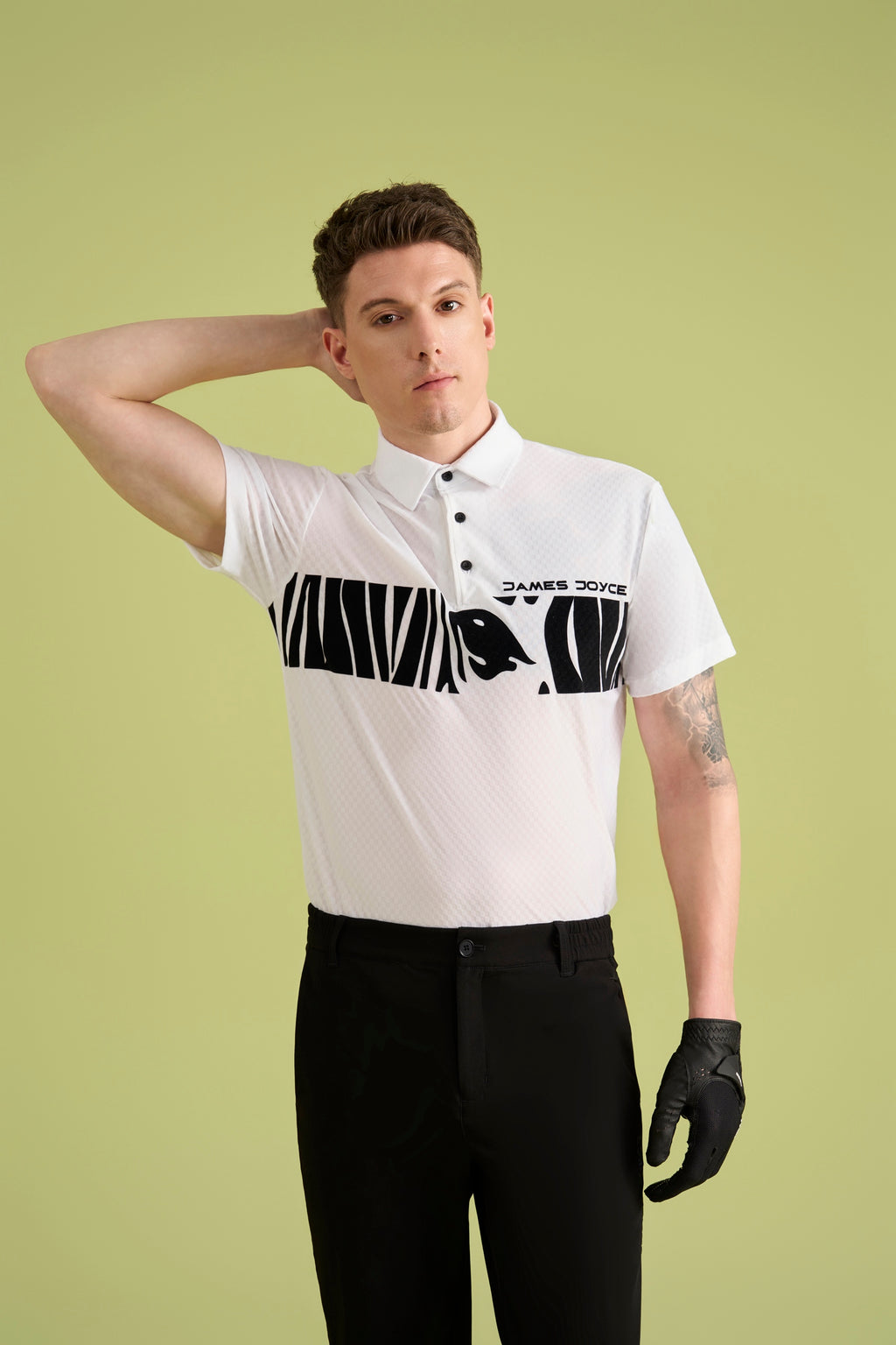 Men Zebra Print Shirt