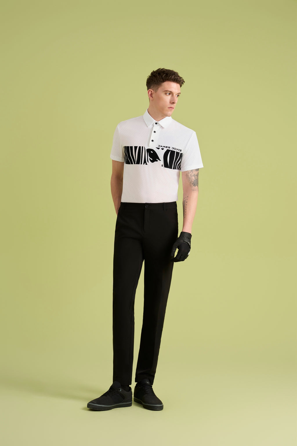 Men Zebra Print Shirt